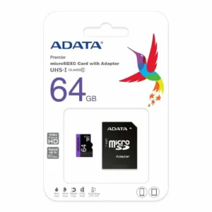 Carte memoire micro sd avec adaptateur adata class10 64 gb_8435. DIAYTAR SENEGAL - Là où le Shopping devient une Fête des Sens. Plongez dans notre univers et choisissez des produits qui éveillent votre goût pour l'esthétique et l'authenticité.