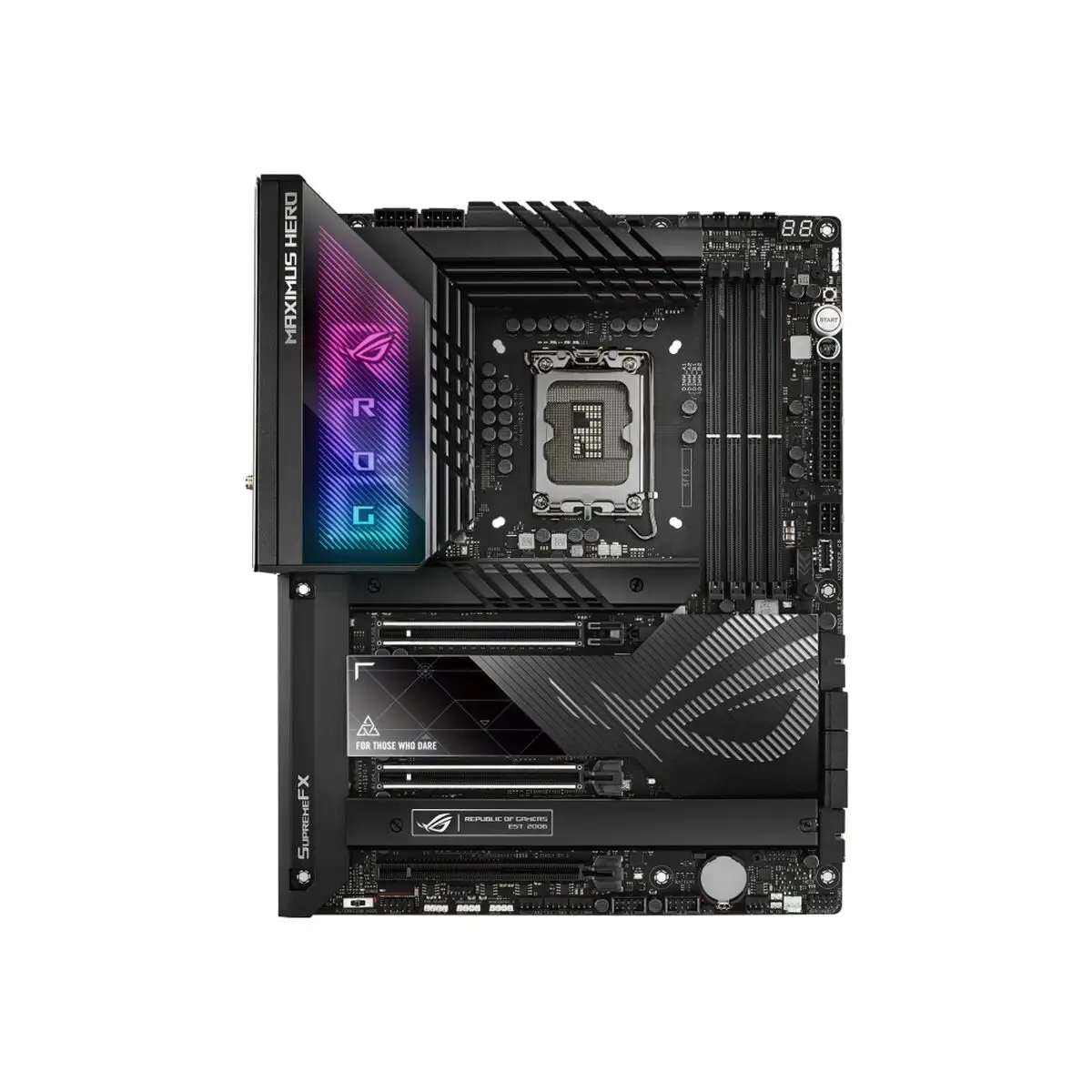 Carte mere asus rog maximus z790 hero intel intel z790 express lga 1700_5681. DIAYTAR SENEGAL - Votre Portail vers l'Extraordinaire. Parcourez nos collections et découvrez des produits qui vous emmènent au-delà de l'ordinaire, créant une expérience de shopping mémorable.