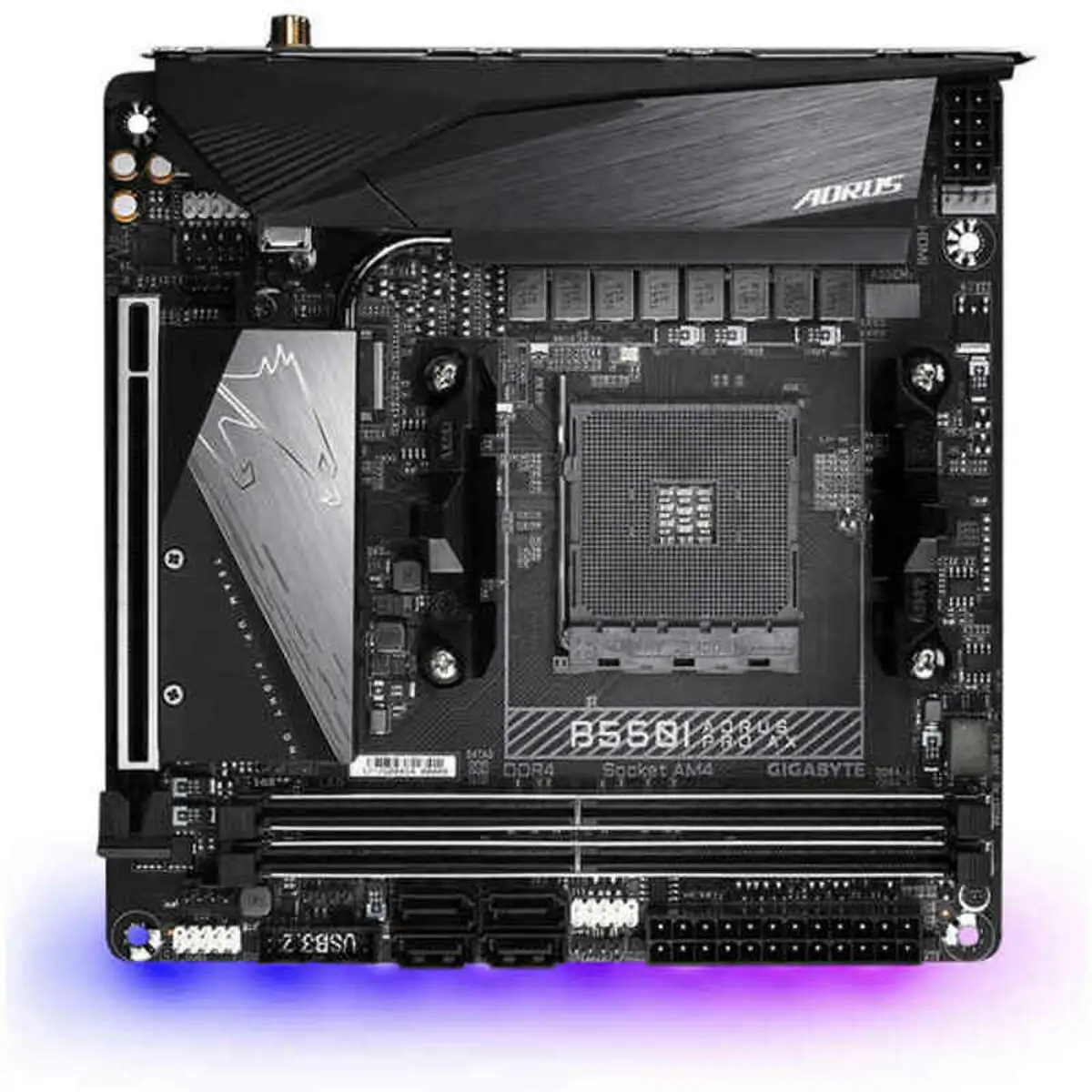 Carte mere gigabyte b550i aorus pro ax matx am4 amd am4 amd amd b550 _8729. Bienvenue chez DIAYTAR SENEGAL - Votre Destination Shopping Complète! Découvrez une boutique en ligne généraliste au Sénégal offrant une vaste gamme de produits, allant des vêtements aux gadgets électroniques, en passant par l'artisanat local.