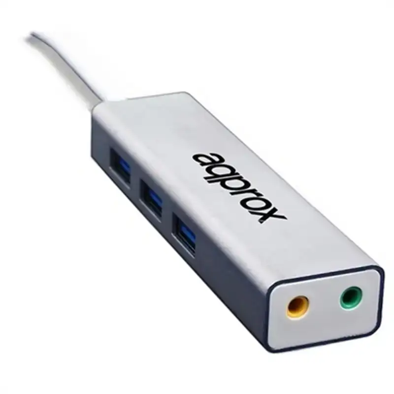 Carte son externe approx appusb51hub usb 3 0 3 5 mm gris_5553. Bienvenue chez DIAYTAR SENEGAL - Où le Shopping Rencontre la Qualité. Explorez notre sélection soigneusement conçue et trouvez des produits qui définissent le luxe abordable.