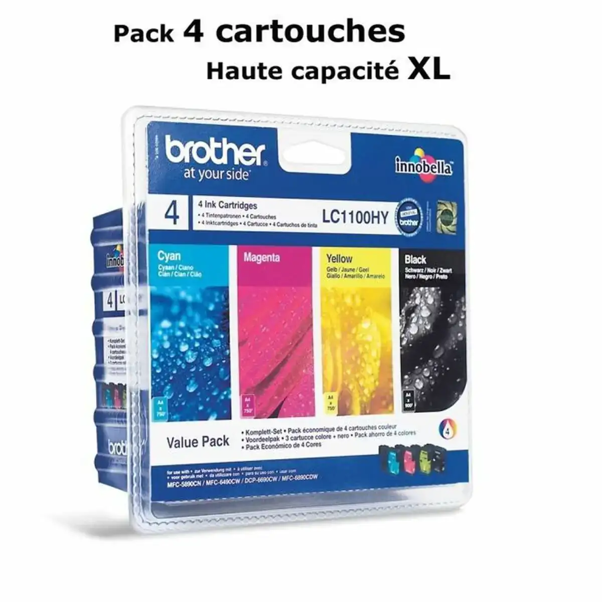 Cartouche d encre originale brother noir cyan magenta jaune magenta_5159. DIAYTAR SENEGAL - Votre Plateforme Shopping de Confiance. Naviguez à travers nos rayons et choisissez des produits fiables qui répondent à vos besoins quotidiens.
