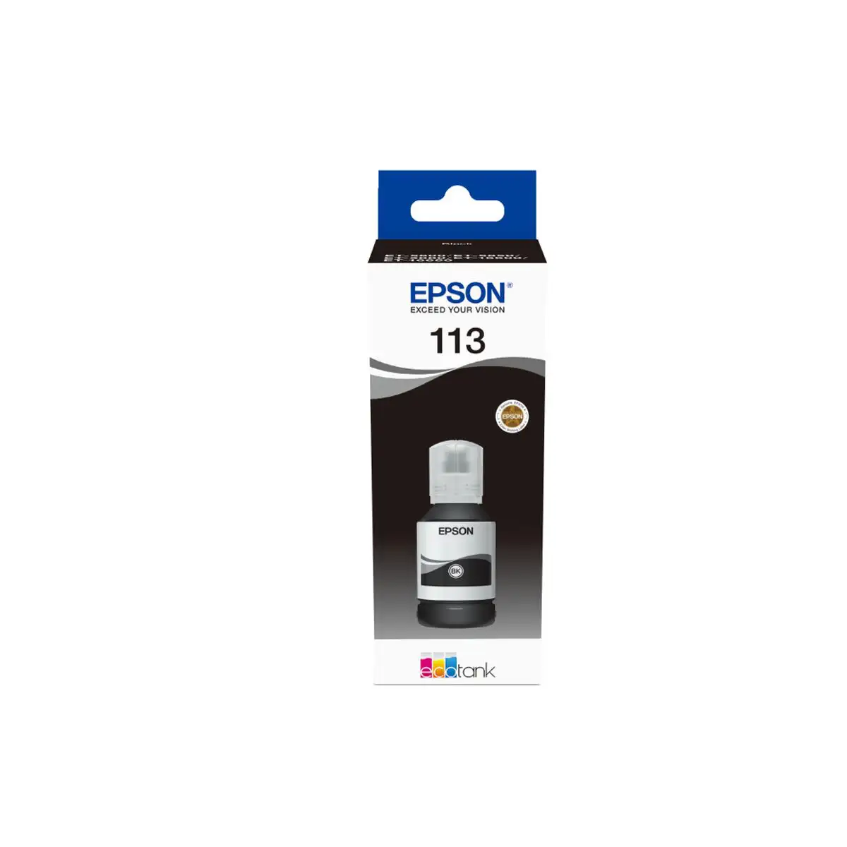 Cartouche d encre originale epson 113 ecotank pigment black ink bottle noir 140 ml_6214. Entrez dans DIAYTAR SENEGAL - Où Chaque Détail Compte. Explorez notre boutique en ligne pour trouver des produits de haute qualité, soigneusement choisis pour répondre à vos besoins et vos désirs.