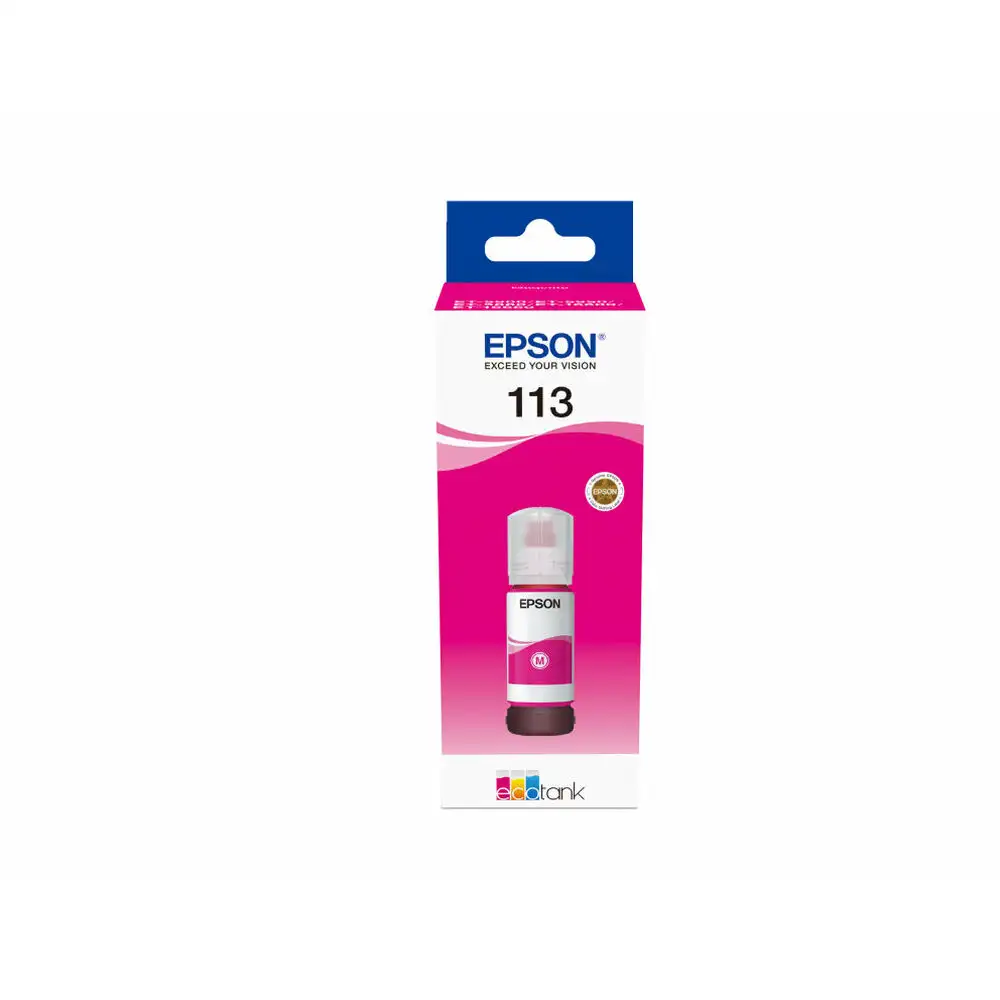 Cartouche d encre originale epson 113 ecotank pigment magenta ink bottle magenta_1384. DIAYTAR SENEGAL - Où Chaque Détail Fait la Différence. Parcourez notre sélection soignée et choisissez des articles qui rehaussent votre quotidien, du fonctionnel à l'esthétique.