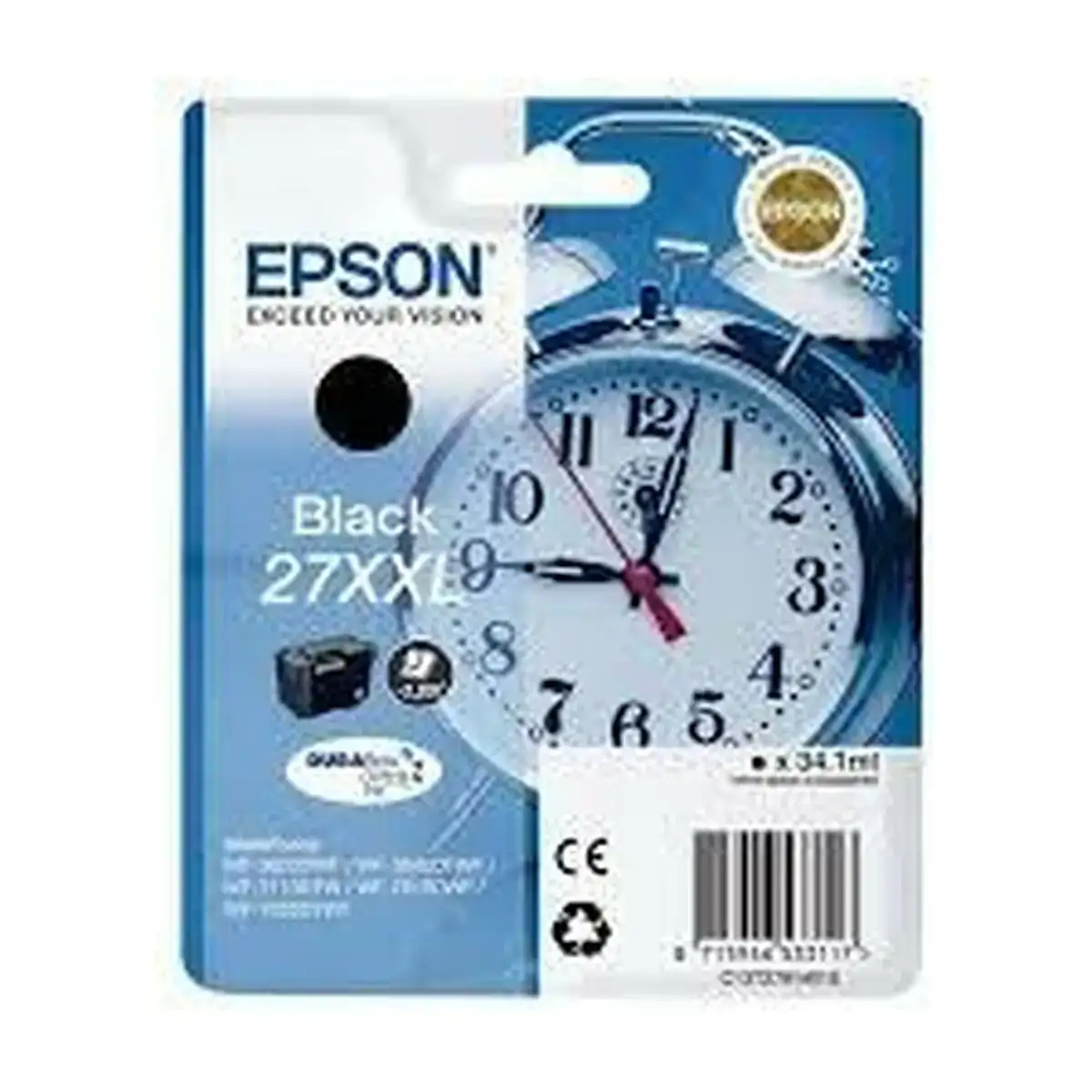 Cartouche d encre originale epson 27xxl noir_2511. DIAYTAR SENEGAL - Votre Destination de Shopping Authentique au Sénégal. Plongez dans notre boutique en ligne pour découvrir des produits qui célèbrent la riche culture et l'artisanat du pays.