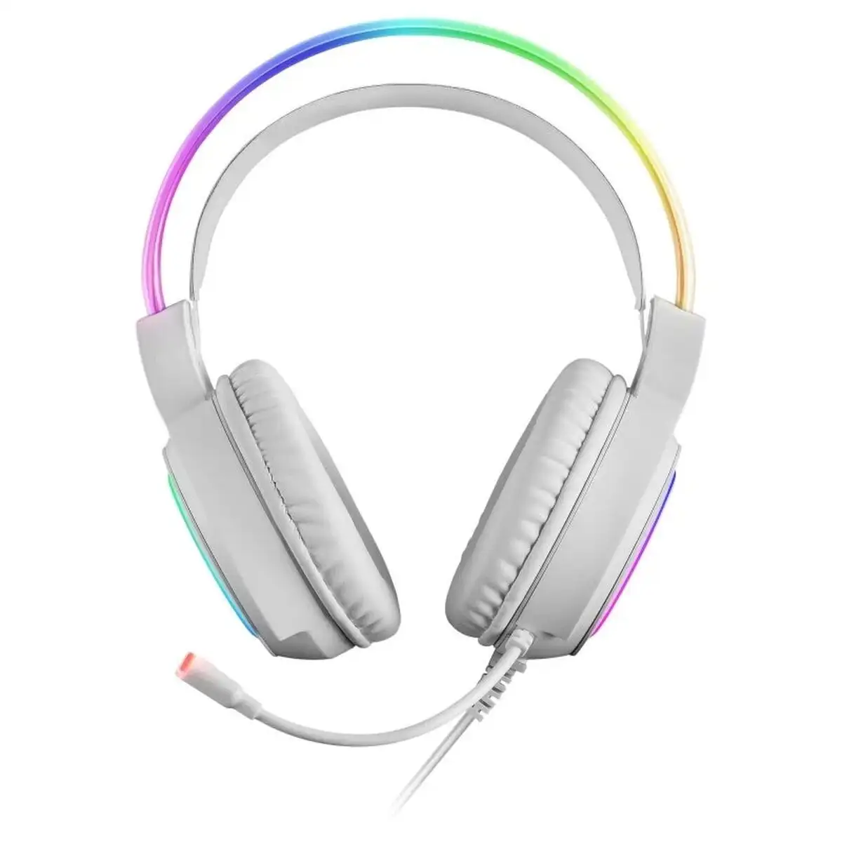 Casque Gaming Mars Gaming MH122 Blanc avec Microphone - Écouteur