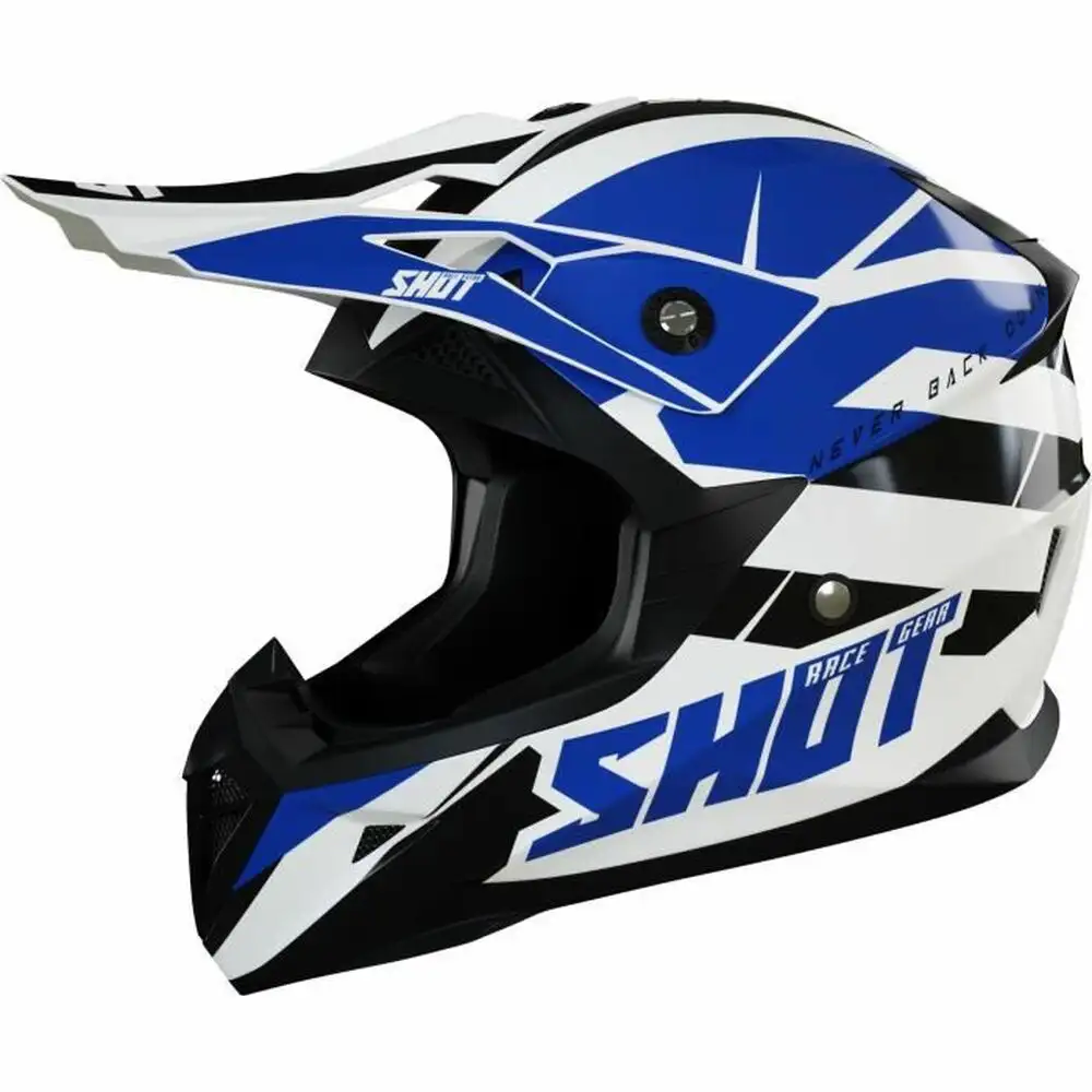 Casque integral shot race gear pulse revenge bleu blanc_4392. DIAYTAR SENEGAL - Où la Qualité est Notre Engagement. Explorez notre boutique en ligne pour découvrir des produits conçus pour vous apporter satisfaction et plaisir.