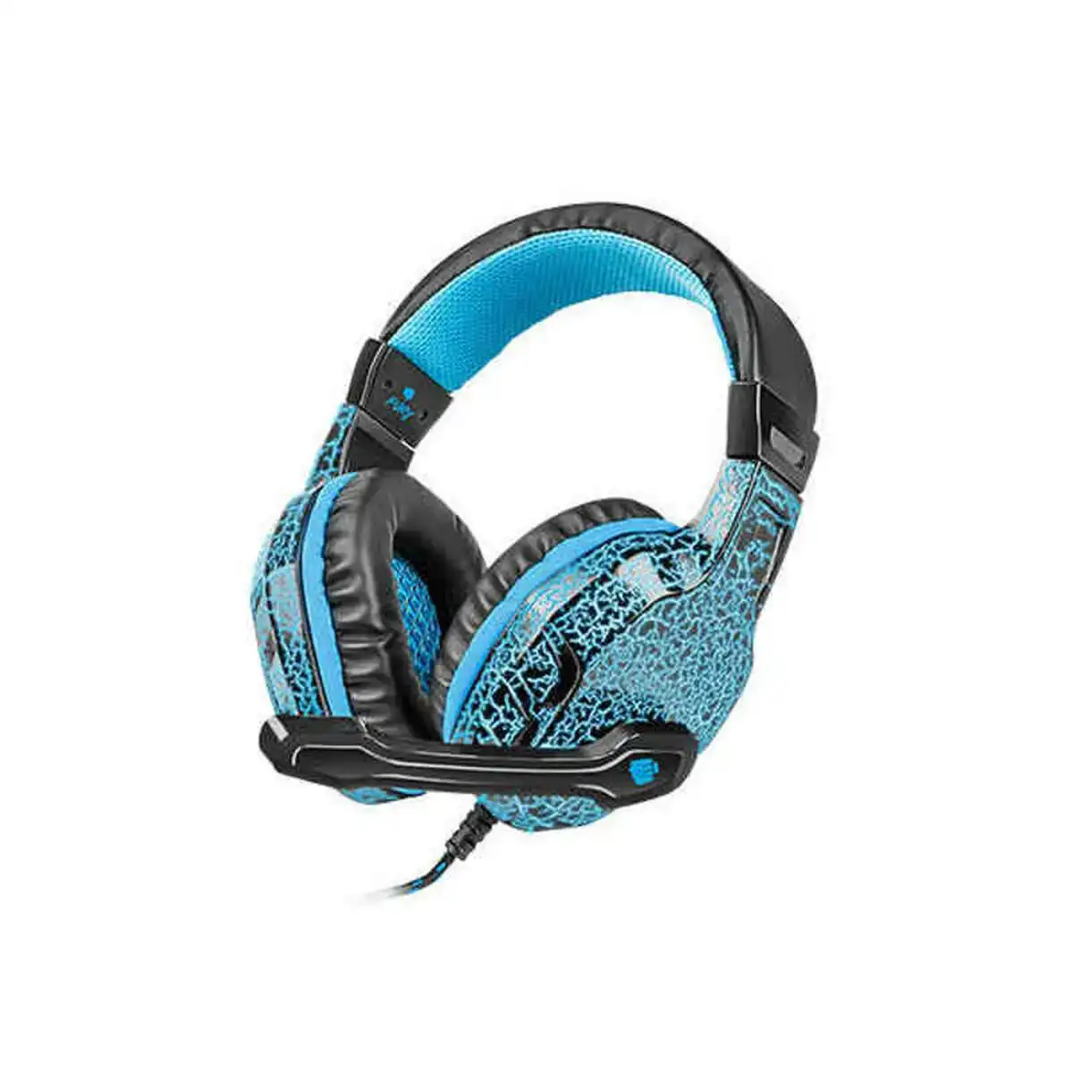 Casques avec microphone fury fury hellcat bleu noir_1834. DIAYTAR SENEGAL - L'Art du Shopping Éclairé. Parcourez notre catalogue et choisissez parmi des produits de qualité qui satisferont vos besoins et votre style.