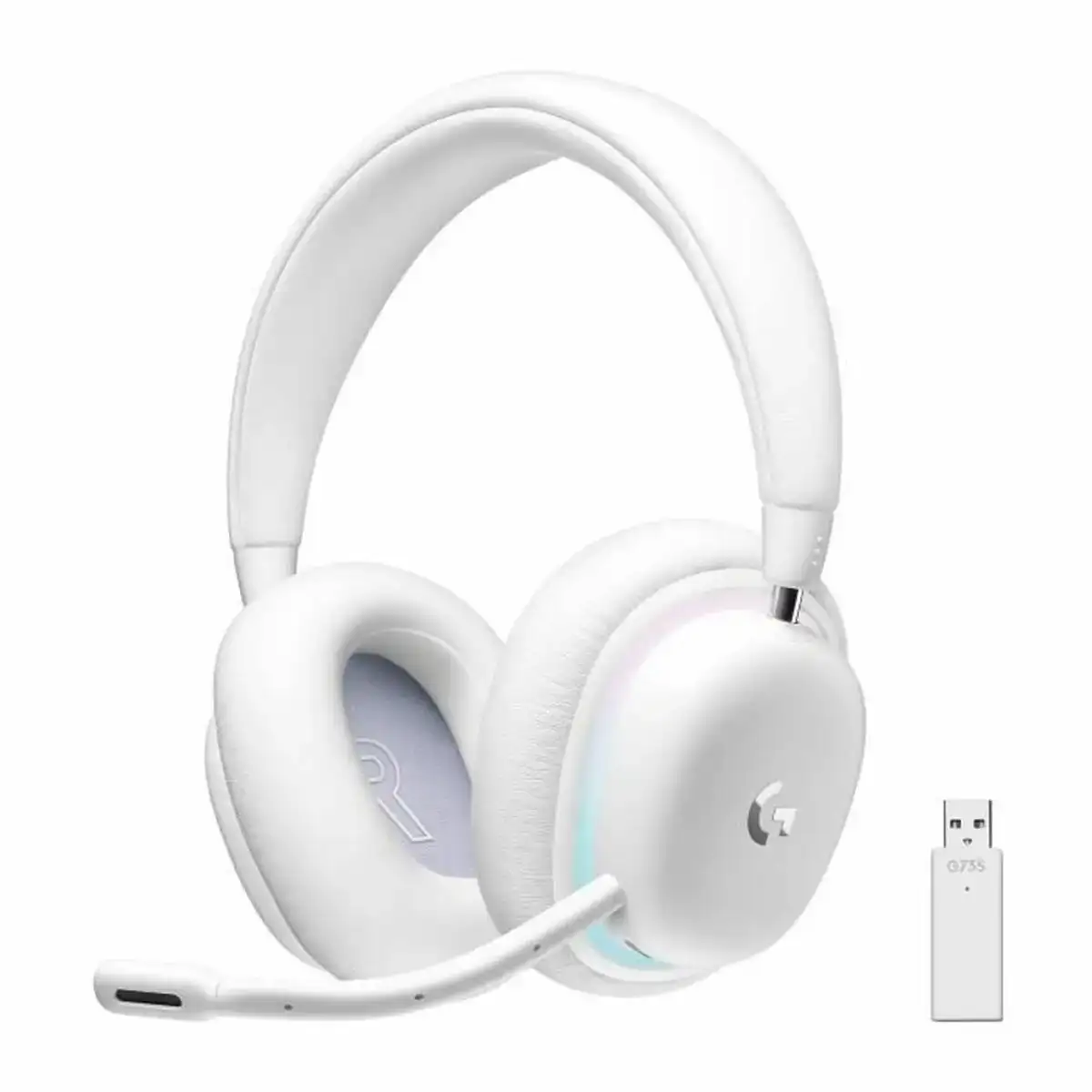 Casques avec microphone logitech g735 blanc bleu blanc_8838. DIAYTAR SENEGAL - Où Chaque Sélection Vous Parle. Parcourez nos catégories et découvrez des produits qui reflètent vos passions et vos besoins, pour un shopping personnel et inspirant.