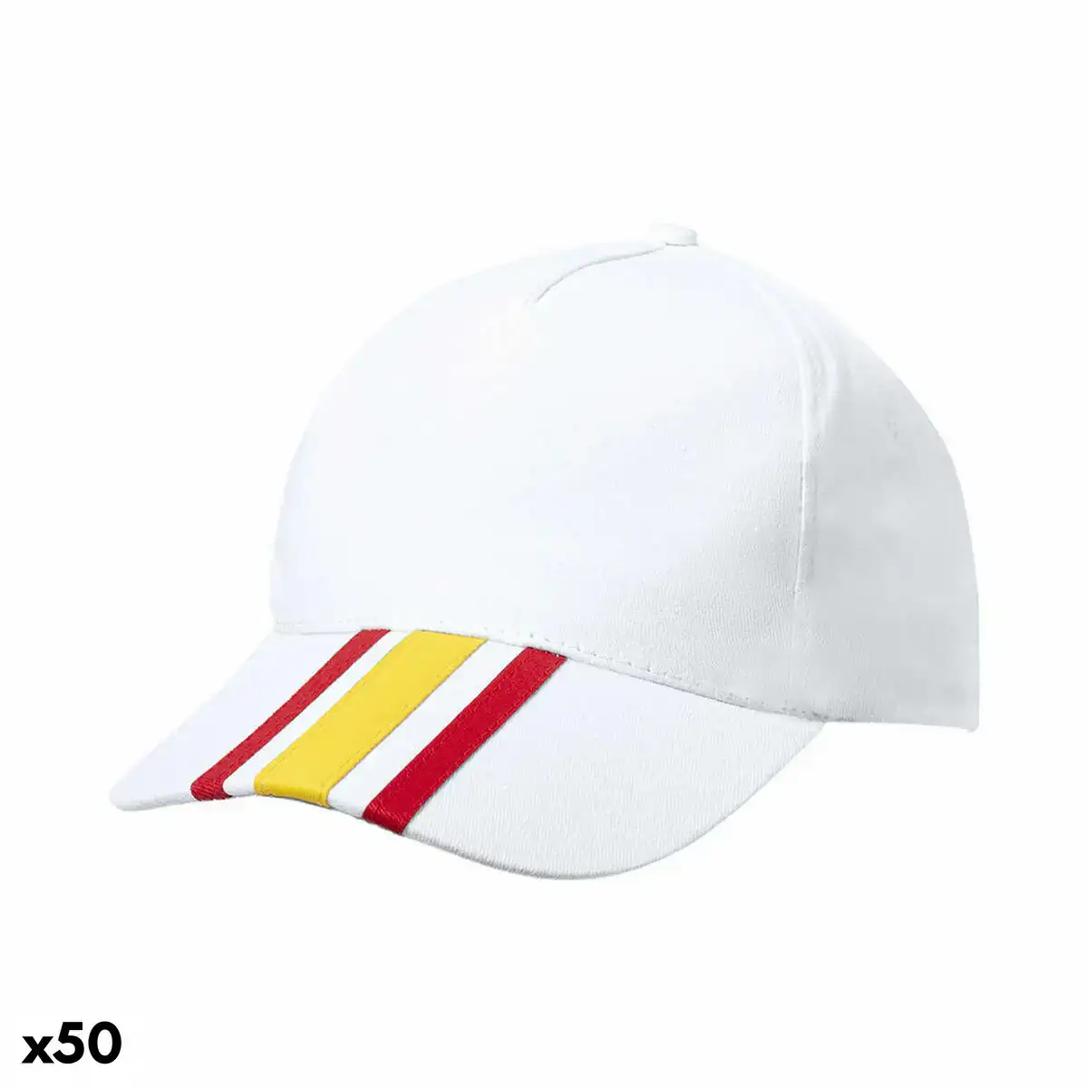 Casquette de sport 146975 100 coton velcro 50 unites _9616. DIAYTAR SENEGAL - L'Art de Choisir, l'Art de Vivre. Explorez notre univers de produits soigneusement sélectionnés pour vous offrir une expérience shopping riche et gratifiante.