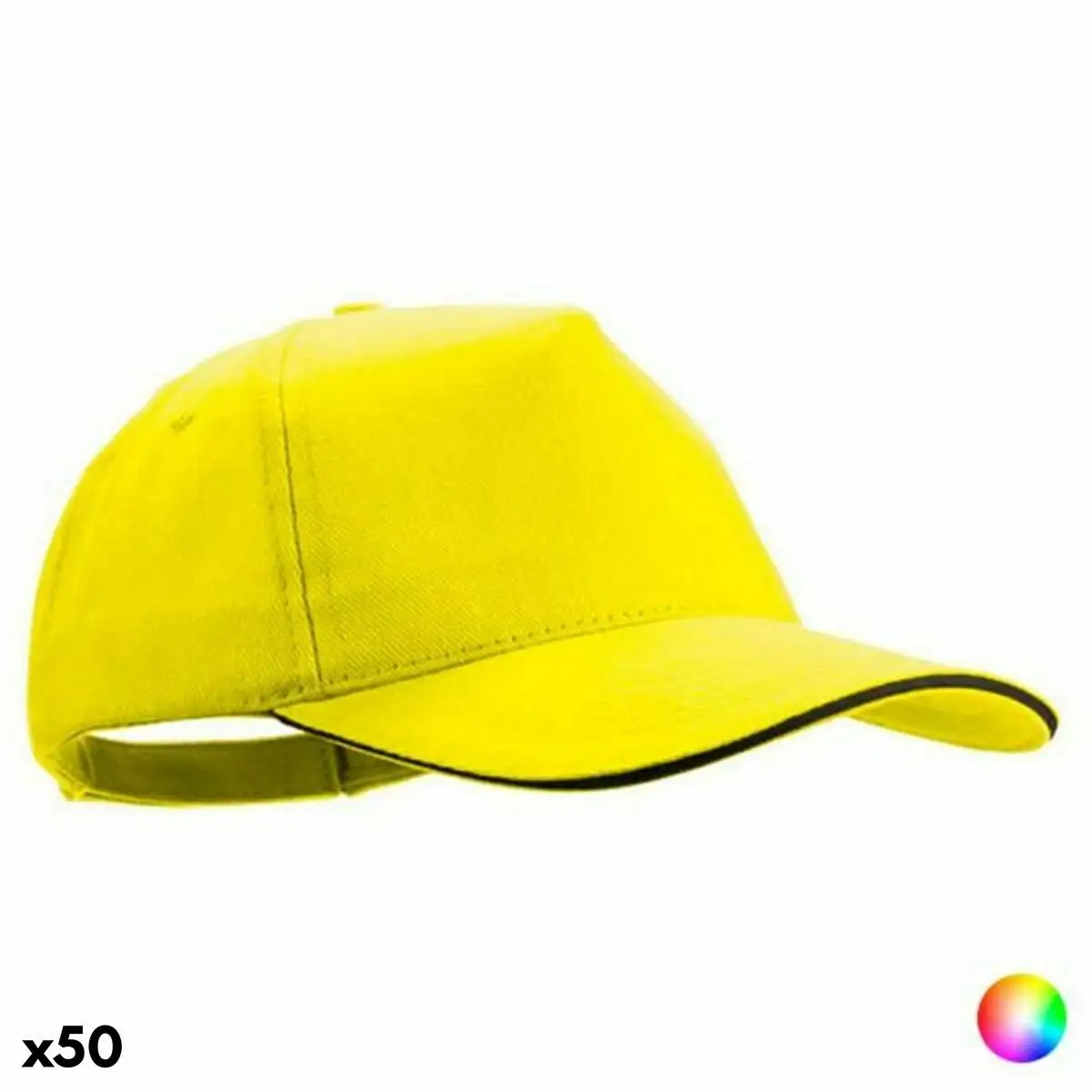 Casquette unisex 144676 50 unites _7215. DIAYTAR SENEGAL - Votre Plaisir Shopping à Portée de Clic. Explorez notre boutique en ligne et trouvez des produits qui ajoutent une touche de bonheur à votre vie quotidienne.