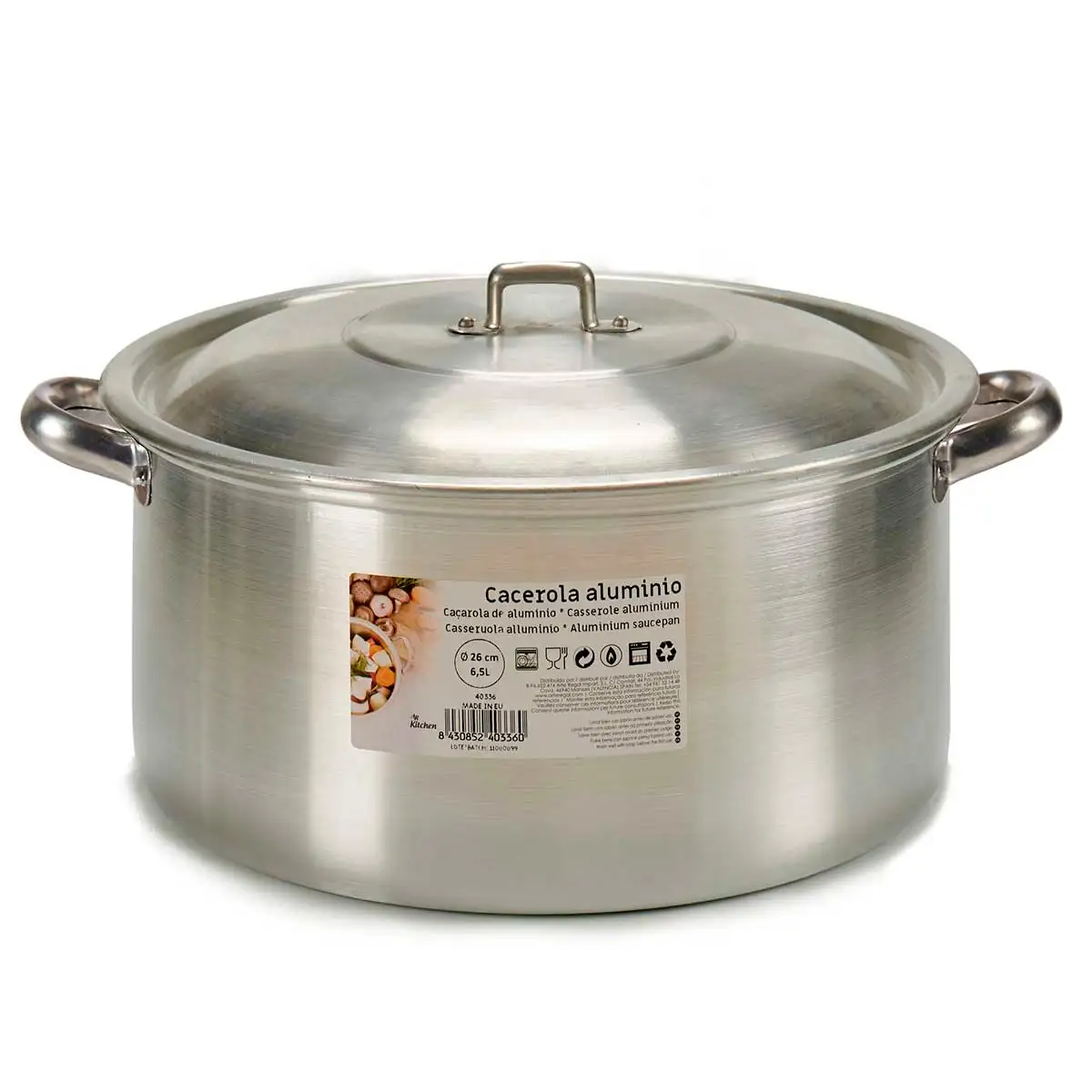 Casserole argente aluminium 6 5 l_9230. Bienvenue chez DIAYTAR SENEGAL - Où Chaque Article Est une Découverte. Naviguez à travers nos offres et laissez-vous surprendre par des trésors cachés qui enrichiront votre vie.