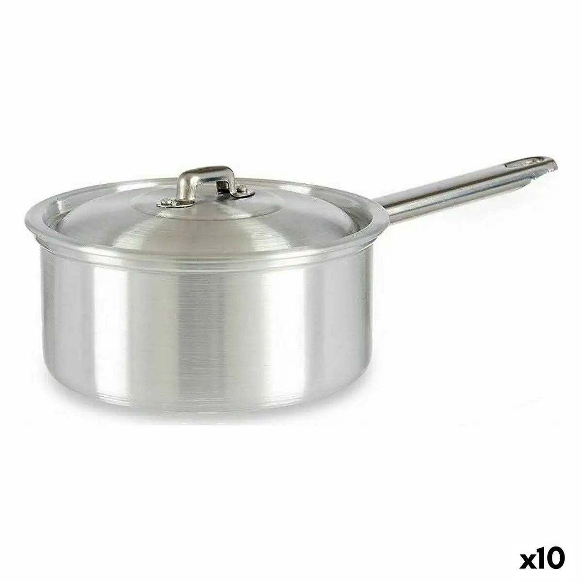 Casserole avec couvercle o 16 cm argente aluminium 1 5 l 10 unites _7571. DIAYTAR SENEGAL - Où Choisir Devient un Plaisir. Découvrez notre boutique en ligne et choisissez parmi une variété de produits qui satisferont tous vos besoins.