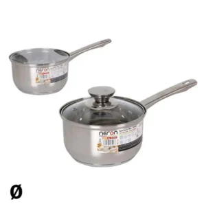 Casserole avec couvercle quttin new neron acier induction_3157. Bienvenue sur DIAYTAR SENEGAL - Où Chaque Produit a son Histoire. Découvrez notre sélection unique et choisissez des articles qui racontent la richesse culturelle et artistique du Sénégal.