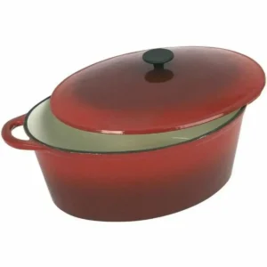 Casserole crealys rouge 9 l acier emaille_4845. DIAYTAR SENEGAL - Votre Portail Vers l'Exclusivité. Explorez notre boutique en ligne pour découvrir des produits uniques et raffinés, conçus pour ceux qui recherchent l'excellence.