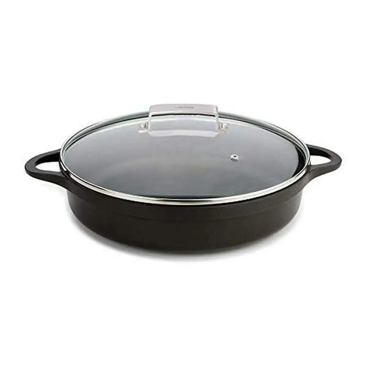 Casserole valira black ind 32cm noir aluminium 5 5 l_3376. DIAYTAR SENEGAL - Votre Destination pour un Shopping Inégalé. Naviguez à travers notre sélection minutieuse pour trouver des produits qui répondent à tous vos besoins.