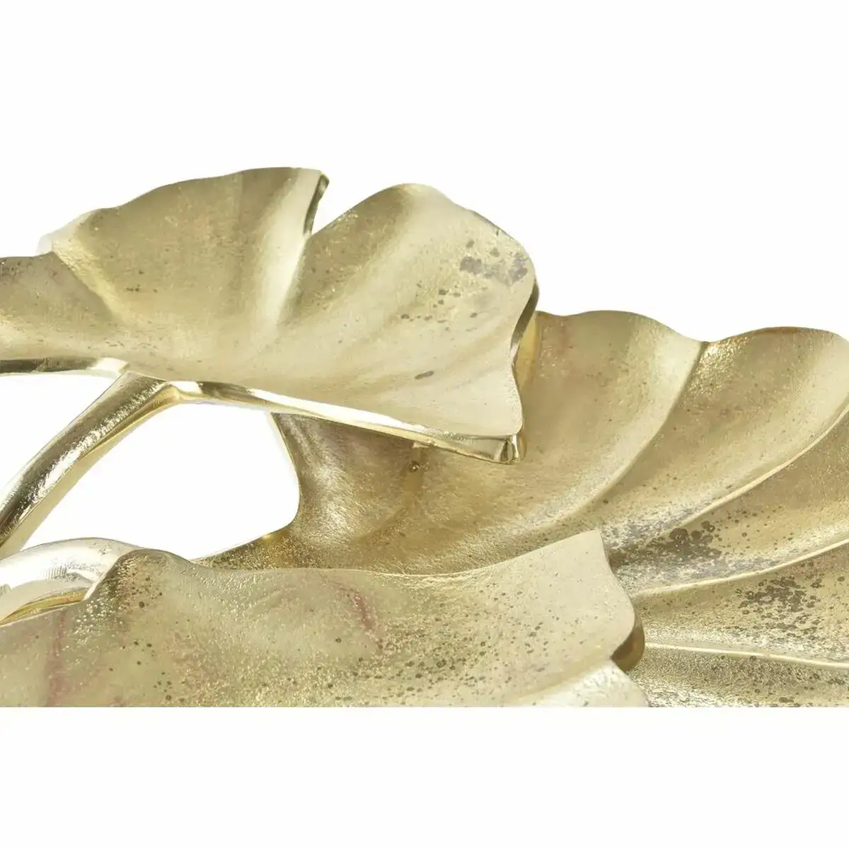 Centre de table dkd home decor dore aluminium feuille d une plante 50 x 39 x 9 cm _8890. DIAYTAR SENEGAL - Là où le Shopping Devient une Expérience. Naviguez à travers notre catalogue diversifié et découvrez des produits qui ajoutent de la couleur et de la passion à votre vie.