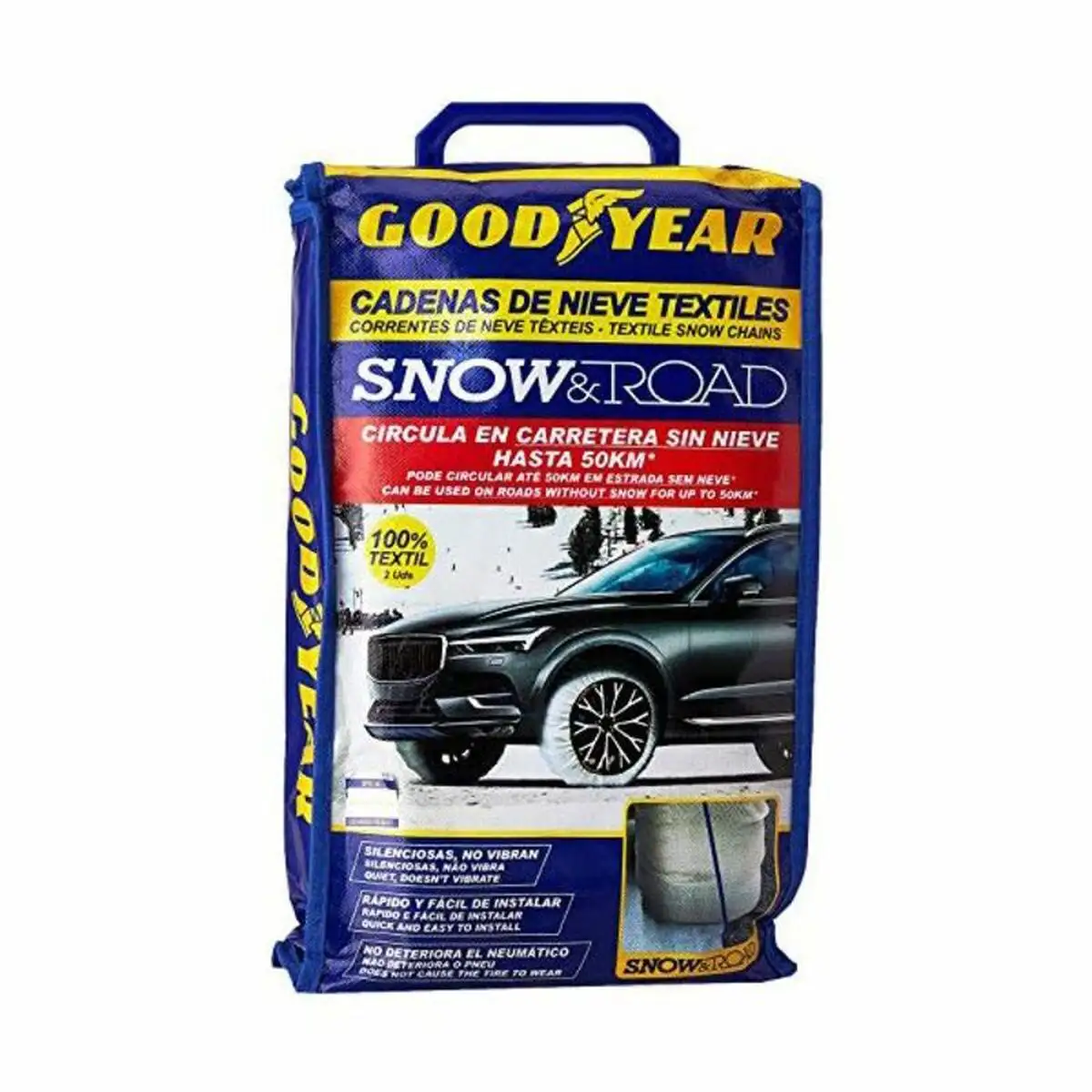 Chaînes à neige pour voiture Goodyear GODKN080 - DIAYTAR SÉNÉGAL
