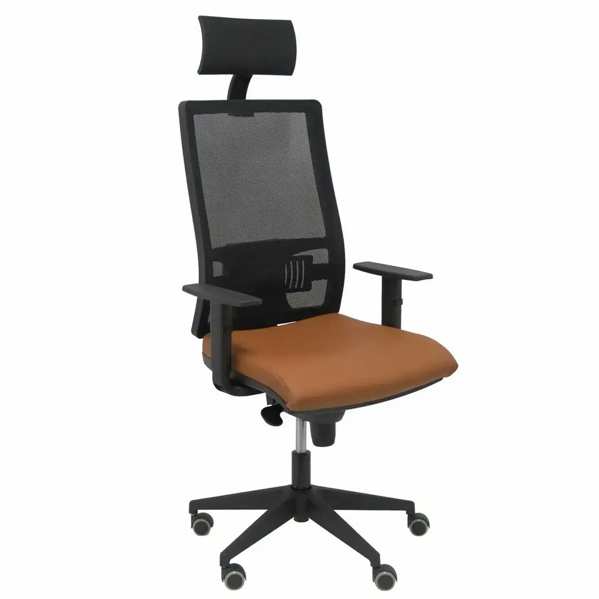 Chaise de bureau avec appui tete horna p c marron_3926. DIAYTAR SENEGAL - Où Choisir est une Célébration de l'Artisanat. Explorez notre boutique en ligne et choisissez des articles qui incarnent l'art et le savoir-faire du Sénégal.