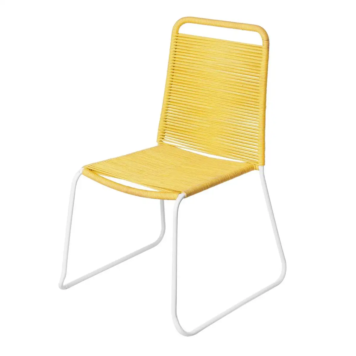 Chaise de jardin antea 57 x 61 x 90 cm corde moutarde_6598. Bienvenue chez DIAYTAR SENEGAL - Où le Shopping Devient un Plaisir. Découvrez notre boutique en ligne et trouvez des trésors qui égaieront chaque jour de votre vie.