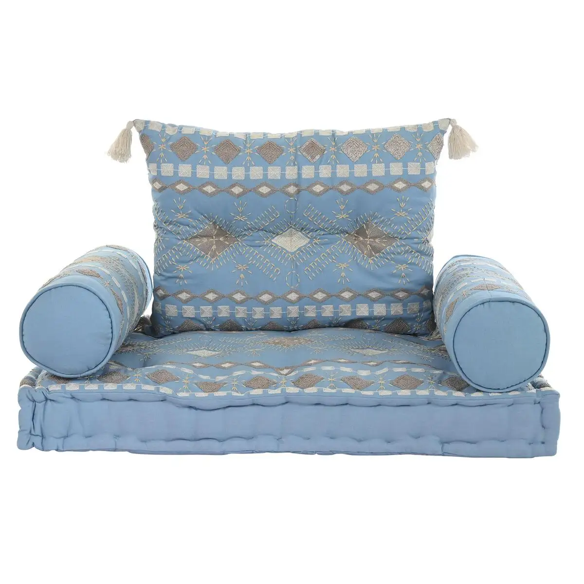 Chaise de jardin dkd home decor bleu 90 x 50 x 55 cm_1515. Entrez dans l'Univers de DIAYTAR SENEGAL - Où Chaque Produit est une Découverte. Explorez notre gamme variée et trouvez des articles qui vous surprennent et vous inspirent.