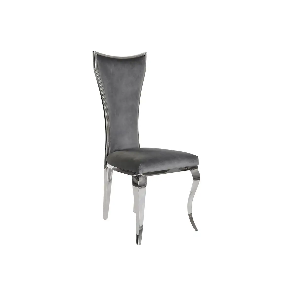 Chaise de salle a manger dkd home decor 48 x 51 x 110 cm argente gris_8199. Bienvenue chez DIAYTAR SENEGAL - Votre Destination Shopping Complète! Découvrez une boutique en ligne généraliste au Sénégal offrant une vaste gamme de produits, allant des vêtements aux gadgets électroniques, en passant par l'artisanat local.