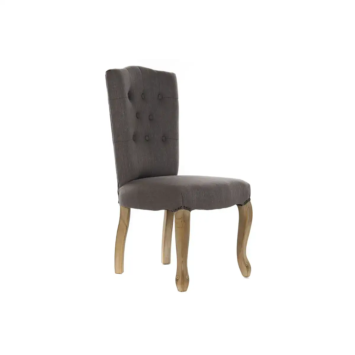 Chaise de salle a manger dkd home decor 52 x 53 x 103 cm gris fonce_7024. DIAYTAR SENEGAL - Votre Plateforme pour un Shopping Inspiré. Explorez nos offres variées et découvrez des articles qui stimulent votre créativité et embellissent votre vie.
