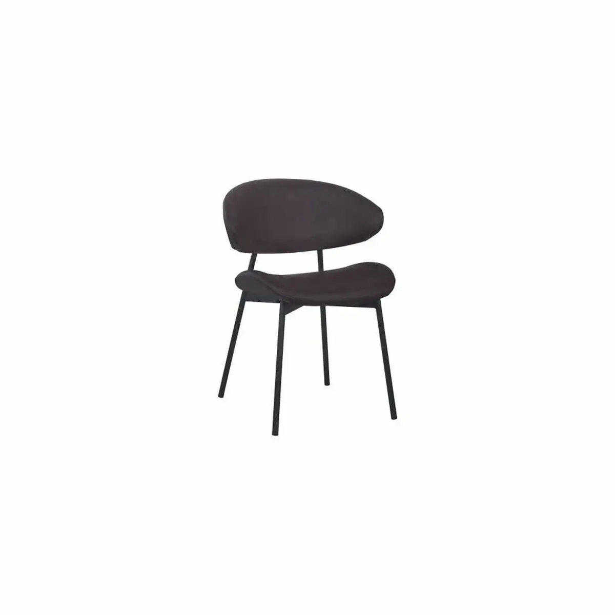 Chaise de salle a manger dkd home decor marron noir 57 x 57 x 77 cm_1448. DIAYTAR SENEGAL - Là où la Tradition Devient Tendance. Naviguez à travers notre boutique en ligne et choisissez des produits qui allient l'authenticité au contemporain.