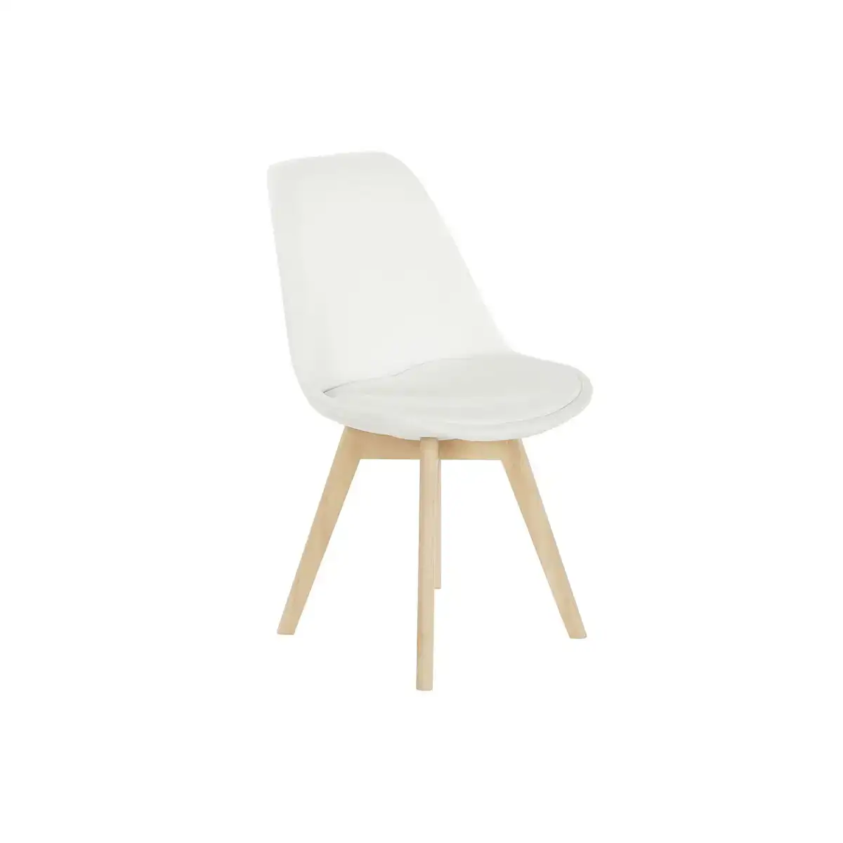 Chaise dkd home decor blanc mousse hetre 48 x 56 x 83 cm_6938. DIAYTAR SENEGAL - Votre Source de Trésors Culturels. Naviguez à travers notre catalogue et trouvez des articles qui mettent en avant la richesse de la culture sénégalaise.