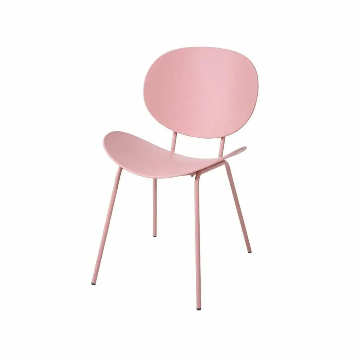 Chaise dkd home decor rose metal polypropylene plastique 50 x 55 x 79 5 cm_2296. DIAYTAR SENEGAL - L'Art de Choisir, l'Art de S'émerveiller. Explorez notre gamme de produits et laissez-vous émerveiller par des créations authentiques et des designs modernes.