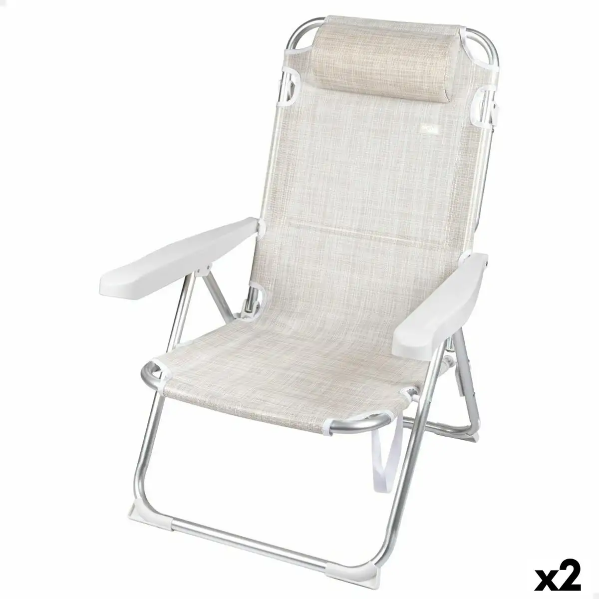 Chaise pliante aktive ibiza 48 x 90 x 60 cm 2 unites _1731. Découvrez DIAYTAR SENEGAL - Votre Source de Produits Variés et un Service Exceptionnel. Parcourez nos catégories et bénéficiez d'un service client dévoué, prêt à vous guider à chaque étape.