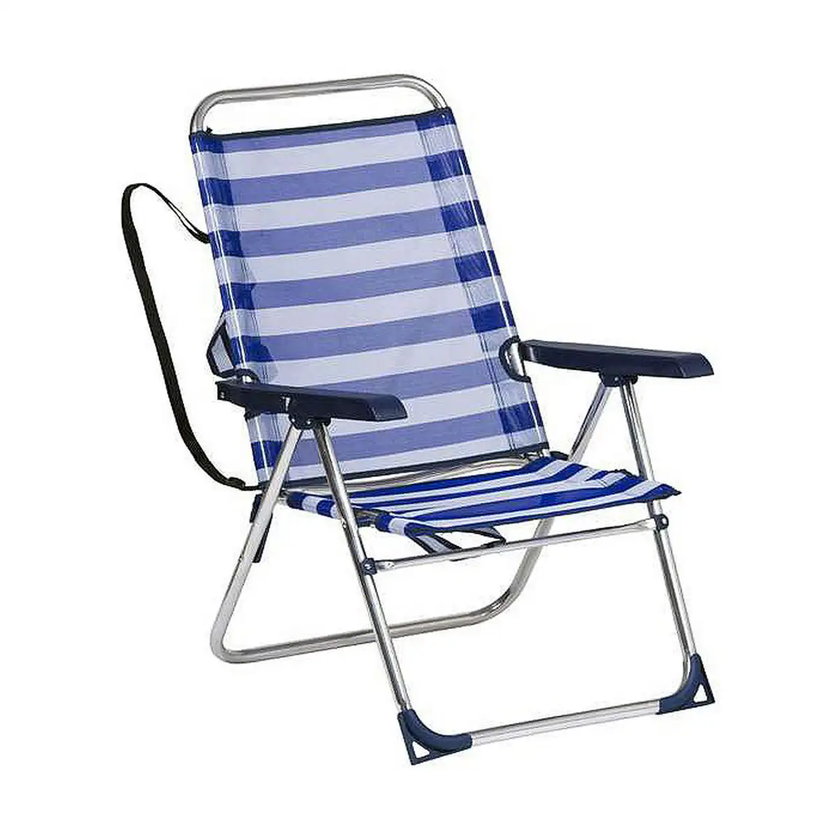 Chaise pliante alco marin blanc aluminium blue marine_6530. DIAYTAR SENEGAL - Votre Passage vers l'Élégance Accessible. Parcourez notre boutique en ligne pour trouver des produits qui vous permettent d'allier style et économies.