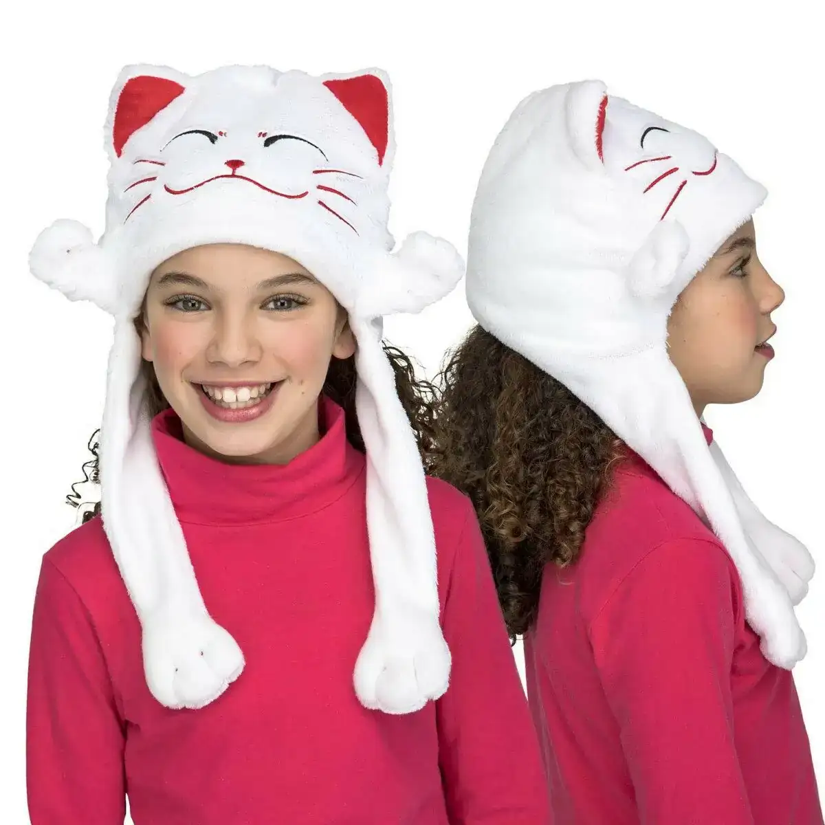 Chapeau my other me blanc unisexe chat_1724. DIAYTAR SENEGAL - Votre Passage vers la Découverte. Explorez notre boutique en ligne pour trouver des trésors qui vous attendent, du traditionnel à l'avant-garde.