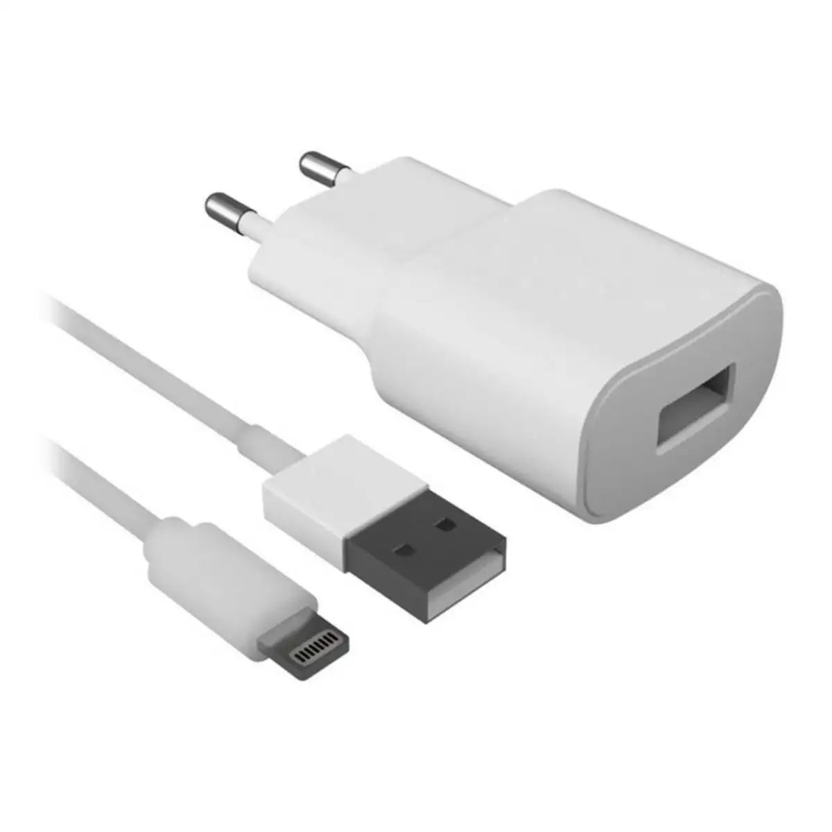 Chargeur mural cable lightning mfi contact apple compatible 2 1a_2739. DIAYTAR SENEGAL - Votre Passage vers le Raffinement. Plongez dans notre univers de produits exquis et choisissez des articles qui ajoutent une touche de sophistication à votre vie.