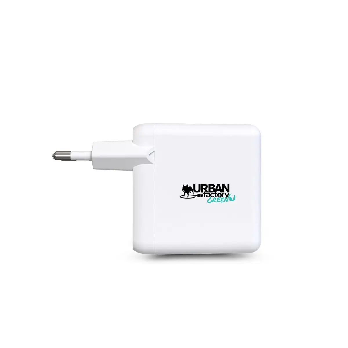 Chargeur mural cable usb c urban factory gsc65uf blanc_9211. DIAYTAR SENEGAL - Là où Chaque Achat a du Sens. Explorez notre gamme et choisissez des produits qui racontent une histoire, votre histoire.