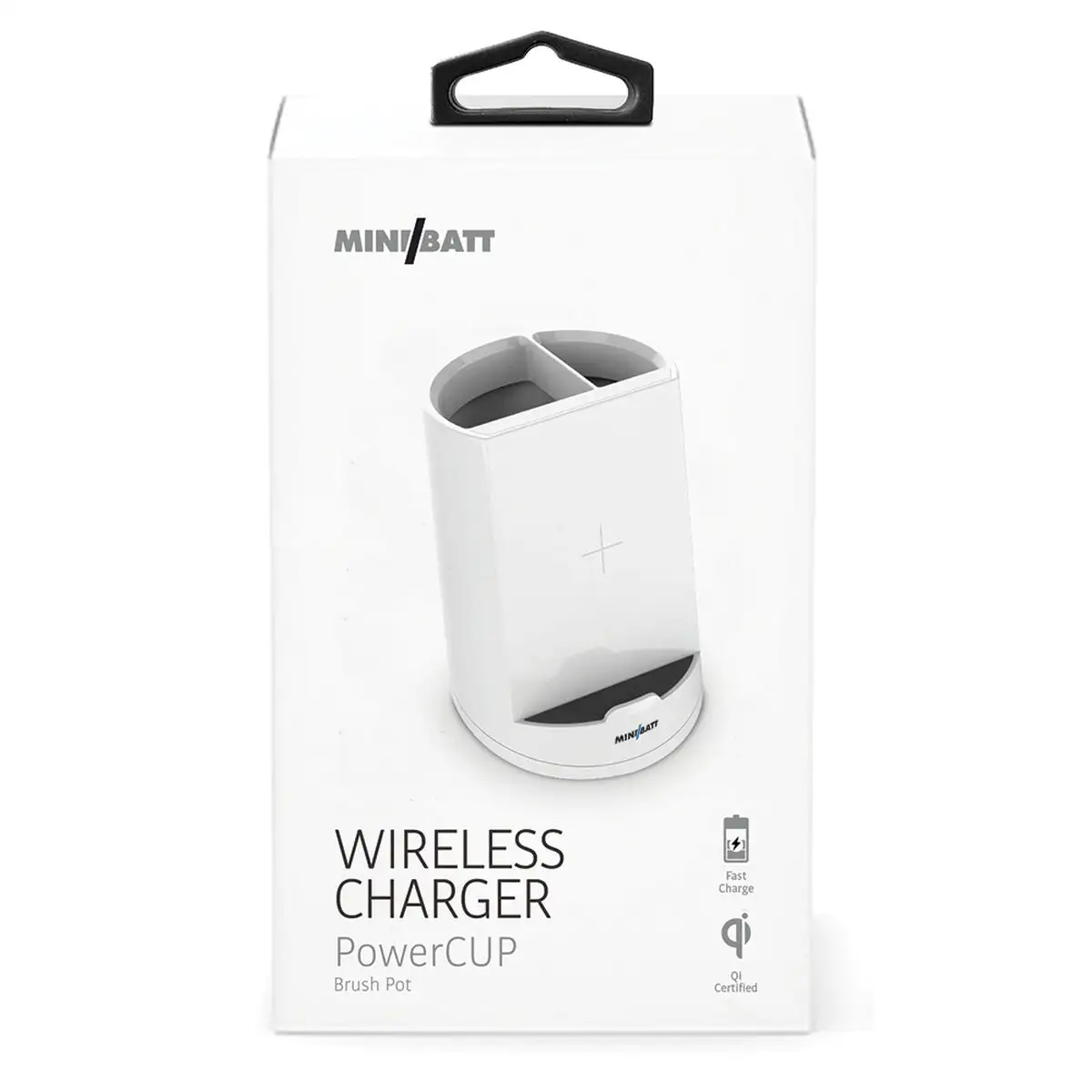 Chargeur sans fil avec support pour mobiles minibatt powercup blanc porte mines_2802. DIAYTAR SENEGAL - Là où Chaque Clic Compte. Parcourez notre boutique en ligne et laissez-vous guider vers des trouvailles uniques qui enrichiront votre quotidien.