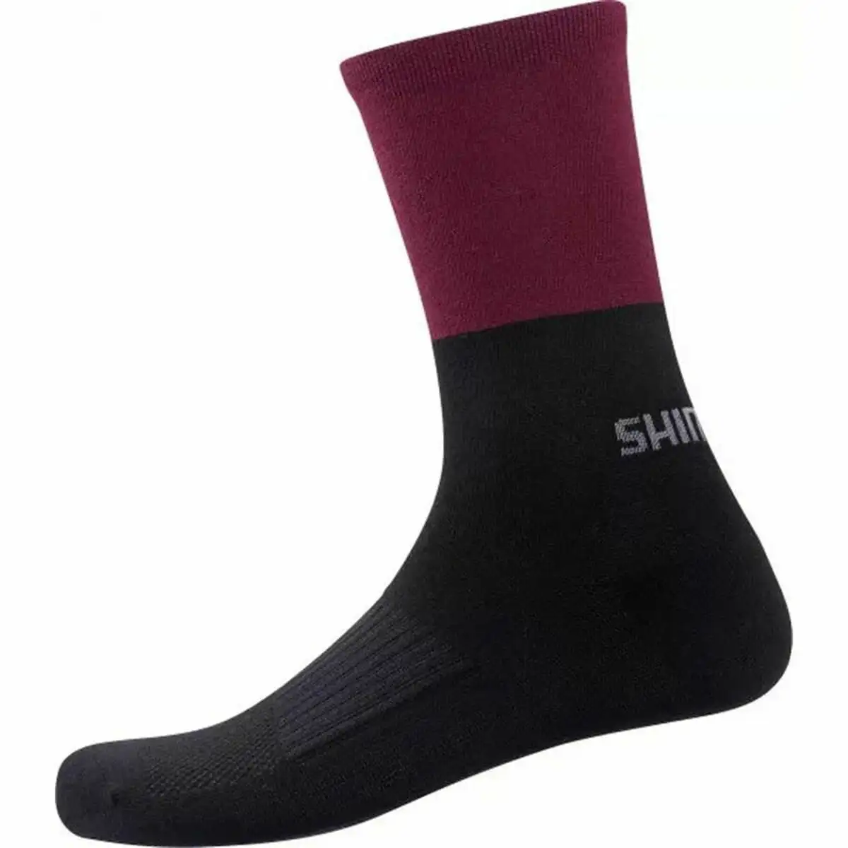 Chaussettes de sport shimano original wool noir bordeaux_1432. DIAYTAR SENEGAL - Où Choisir est un Acte d'Amour pour le Sénégal. Explorez notre boutique en ligne et choisissez des articles qui célèbrent la culture et l'artisanat du pays.