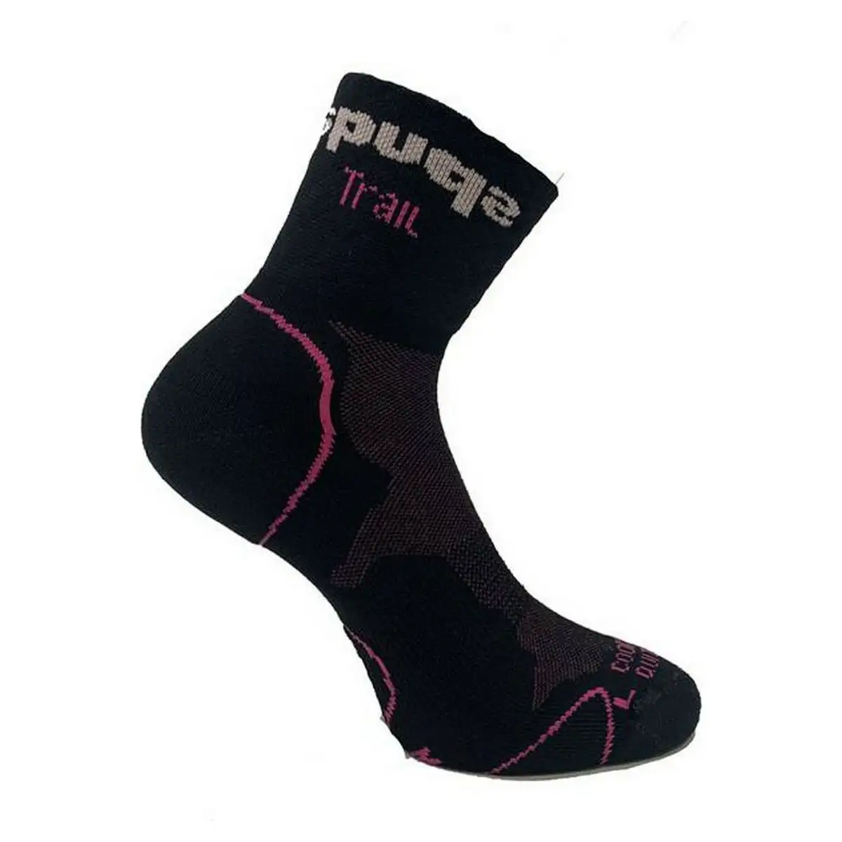 Chaussettes de sport spuqs coolmax protect nr noir rose_9193. DIAYTAR SENEGAL - Où Chaque Détail Fait la Différence. Parcourez notre sélection soignée et choisissez des articles qui rehaussent votre quotidien, du fonctionnel à l'esthétique.