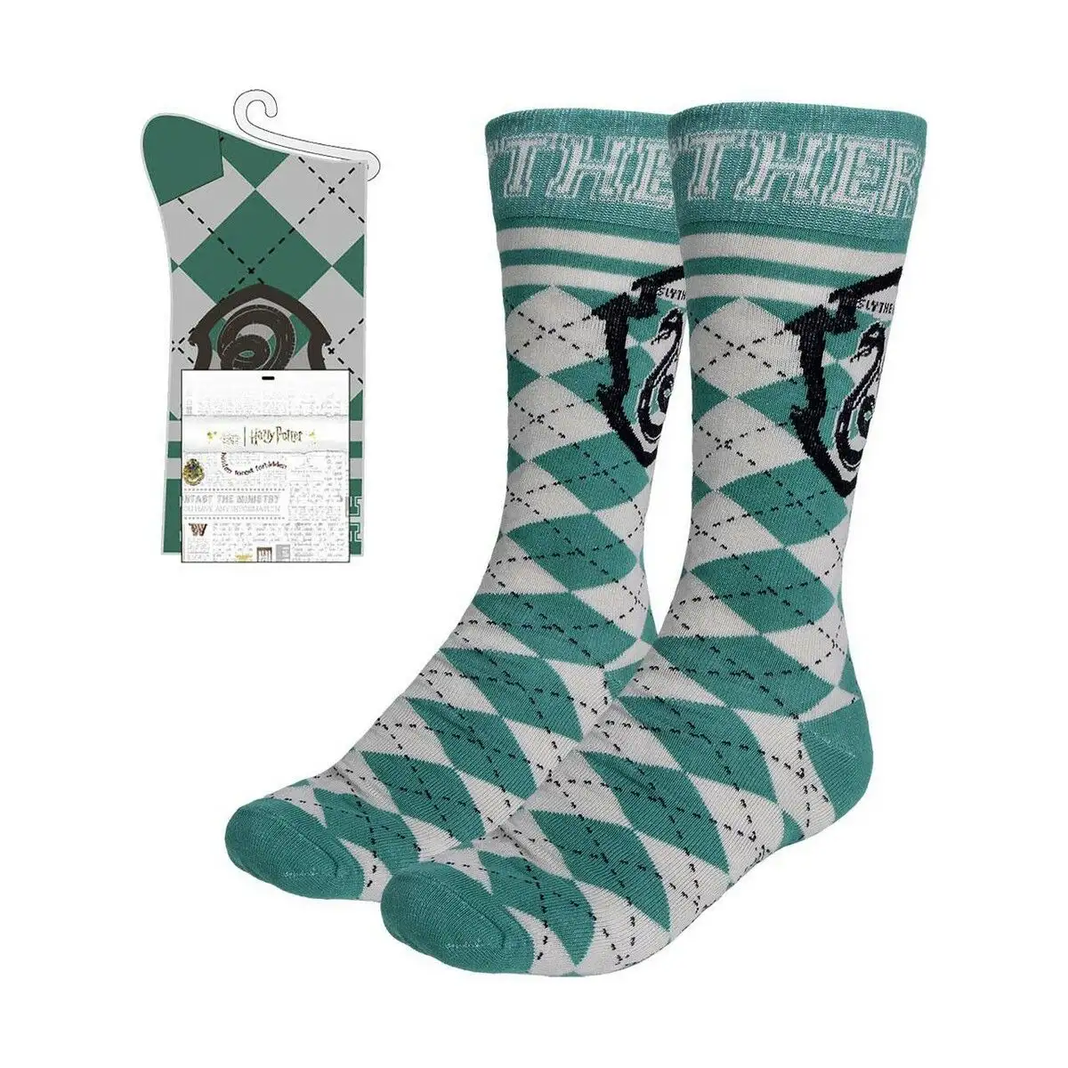 Chaussettes harry potter vert_7923. Bienvenue chez DIAYTAR SENEGAL - Où l'Authenticité Rencontre l'Accessibilité. Explorez notre sélection abordable et découvrez des articles qui incarnent l'essence du Sénégal.