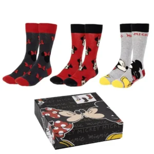 Chaussettes minnie mouse 3 pieces 36 41_6491. DIAYTAR SENEGAL - Votre Univers Shopping Éclectique. Explorez nos offres variées et découvrez des articles qui embrassent la diversité et la polyvalence de vos besoins.