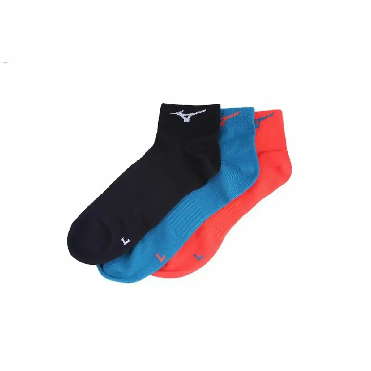 Chaussettes mizuno 3 paires bleu noir rouge 11_5506. DIAYTAR SENEGAL - Votre Destination pour un Shopping Éclairé. Parcourez notre boutique en ligne pour découvrir des produits de qualité qui embelliront votre quotidien.