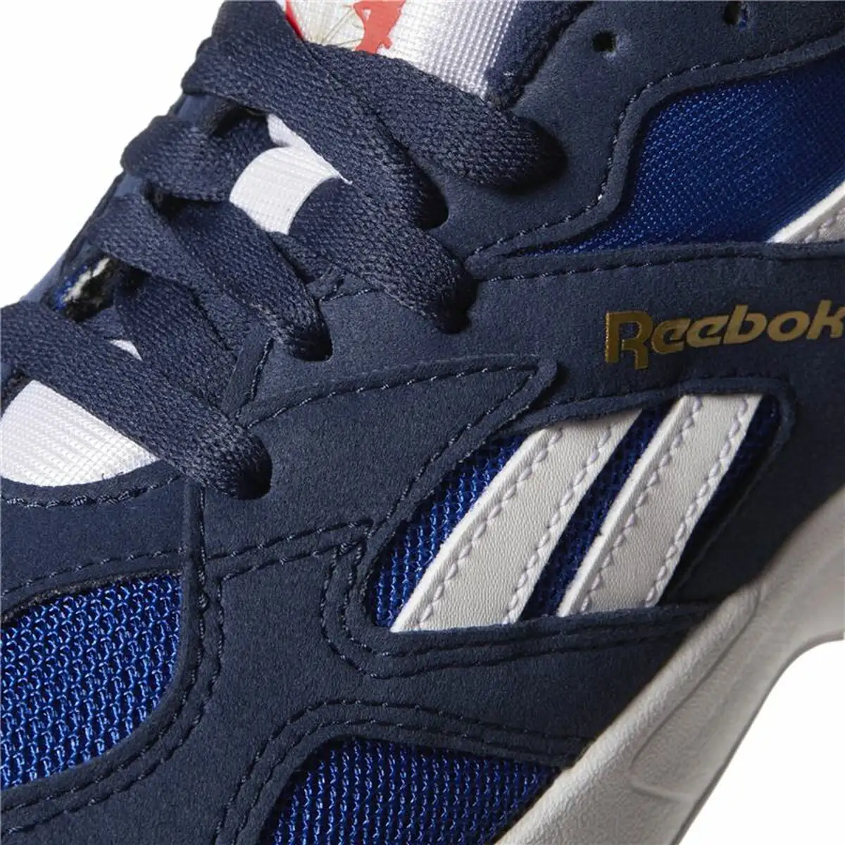 Reebok leather enfant best sale bleu