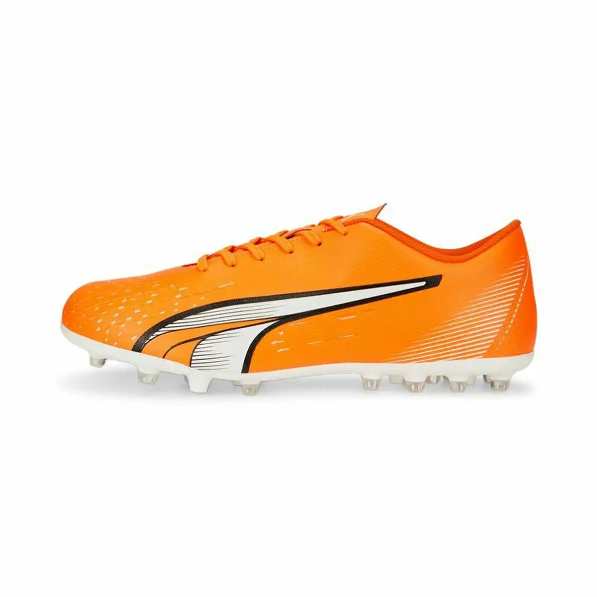 Chaussures de football pour adultes puma ultra play mg orange unisexe_6870. DIAYTAR SENEGAL - L'Art de Vivre en Couleurs. Découvrez notre boutique en ligne et trouvez des produits qui ajoutent une palette vibrante à votre quotidien.