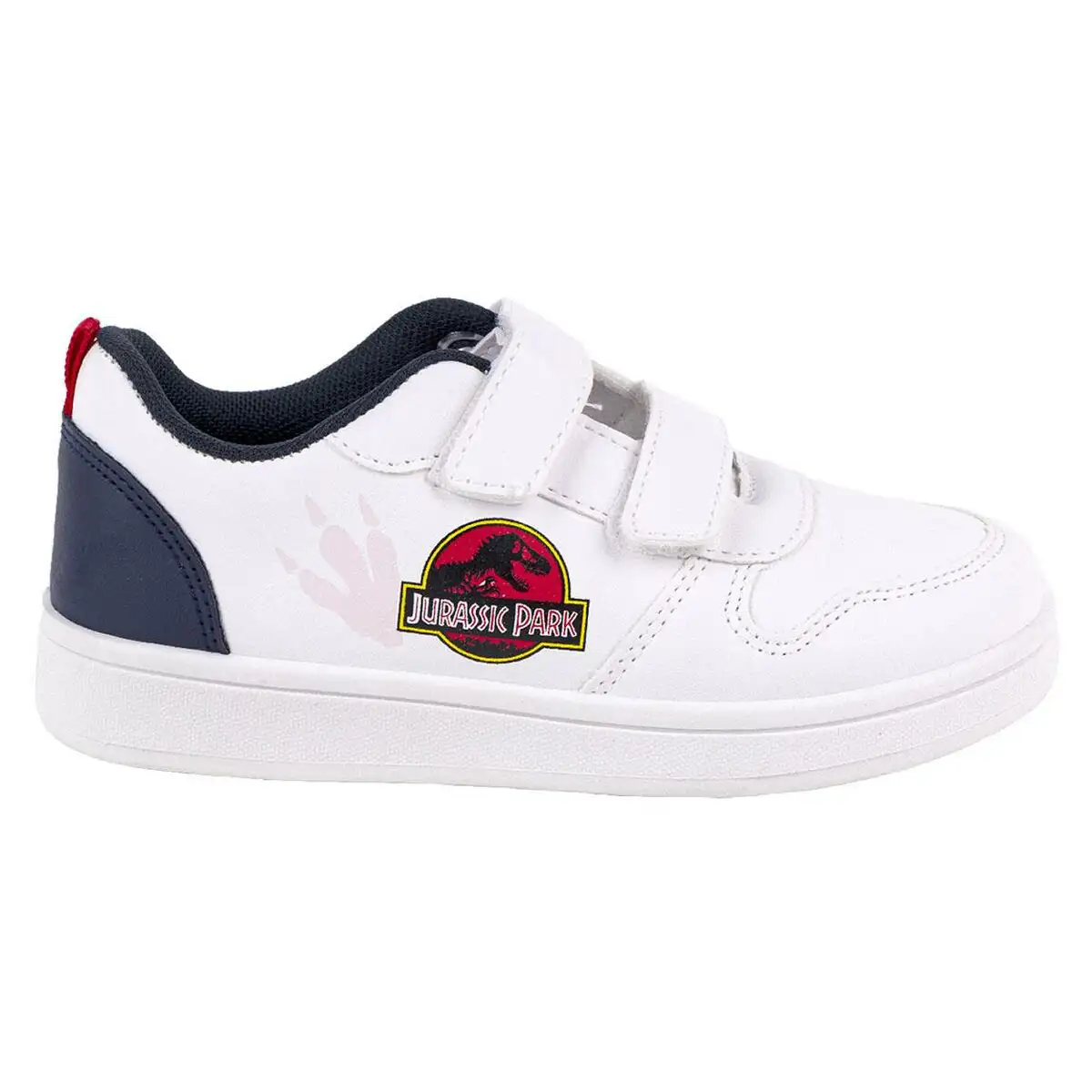 Chaussures de sport pour enfants jurassic park velcro blanc_6993. Plongez dans l'Expérience DIAYTAR SENEGAL - Où Chaque Produit a une Histoire. Explorez notre boutique en ligne pour trouver des articles qui incarnent la passion et la créativité du Sénégal.