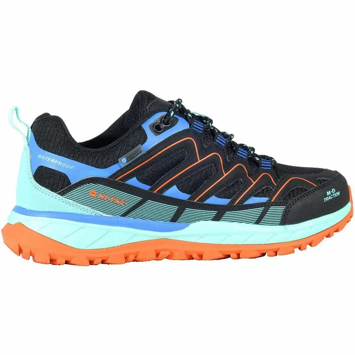 Chaussures de sport pour femme hi tec lander low montagne bleu noir_6772. DIAYTAR SENEGAL - L'Art de Vivre le Shopping Authentique. Découvrez notre boutique en ligne et trouvez des produits qui célèbrent la culture et l'héritage du Sénégal.