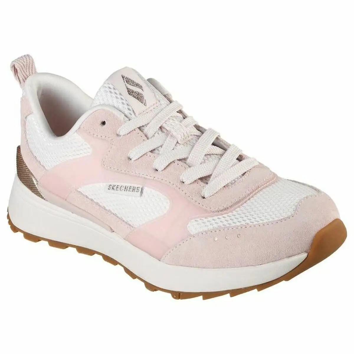 Chaussures de sport pour femme skechers shiny jogger femme_8342. DIAYTAR SENEGAL - Là où Choisir est un Acte d'Amour pour le Sénégal. Explorez notre gamme et choisissez des produits qui célèbrent la culture et l'artisanat du pays.