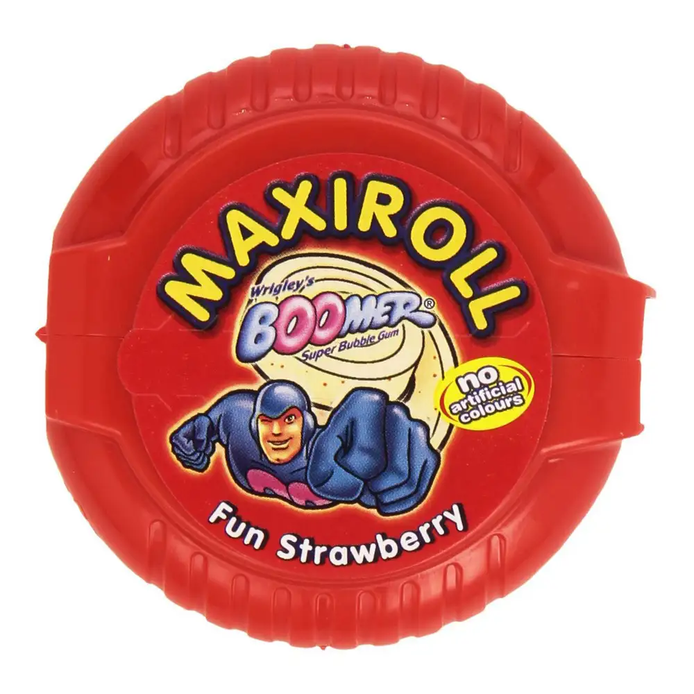 Chewing gum boomer maxiroll fraise 56 g _8196. DIAYTAR SENEGAL - Votre Univers Shopping Éclectique. Explorez nos offres variées et découvrez des articles qui embrassent la diversité et la polyvalence de vos besoins.