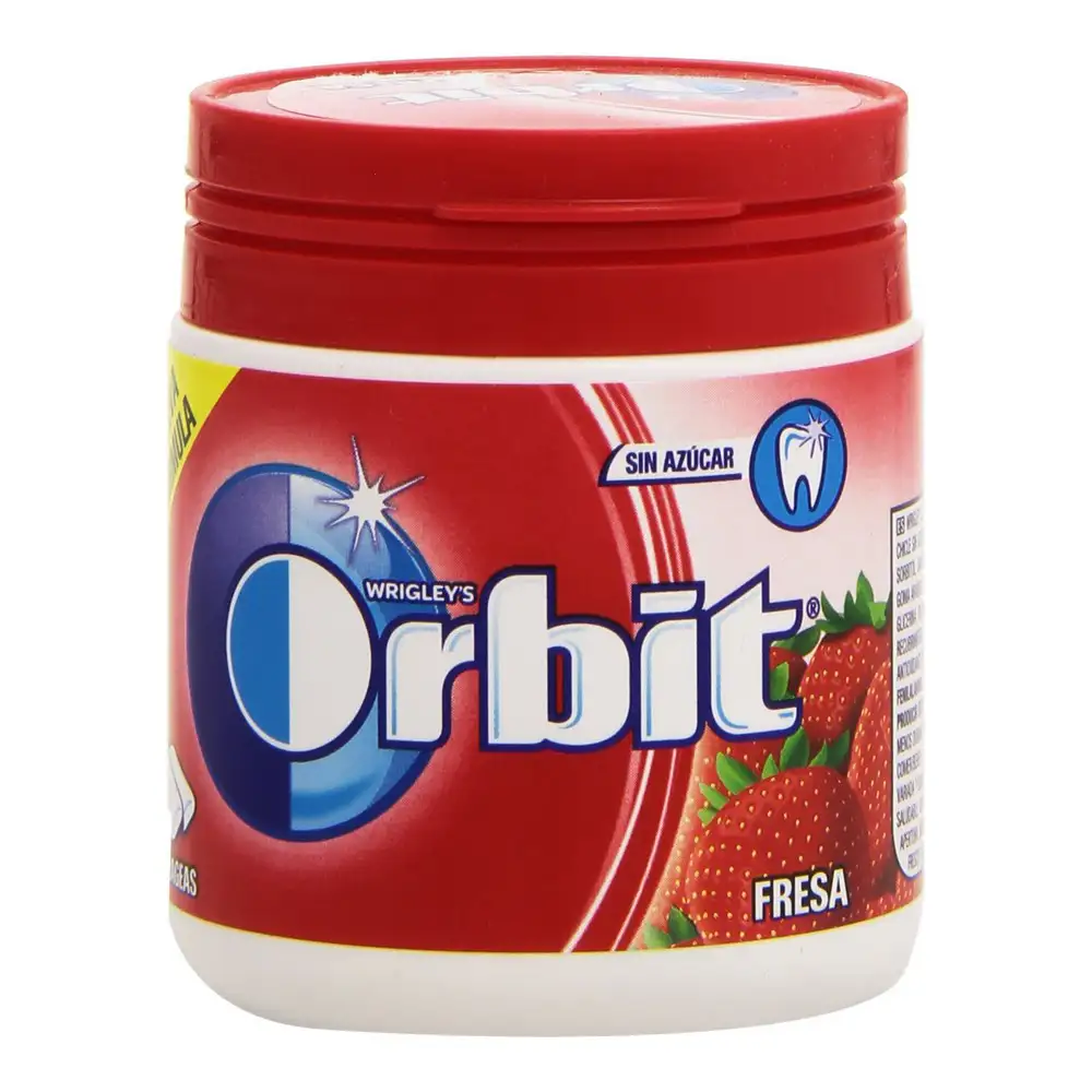 Chewing gum orbit fraise 60 uds _1726. DIAYTAR SENEGAL - Où Choisir Devient un Plaisir. Découvrez notre boutique en ligne et choisissez parmi une variété de produits qui satisferont tous vos besoins.