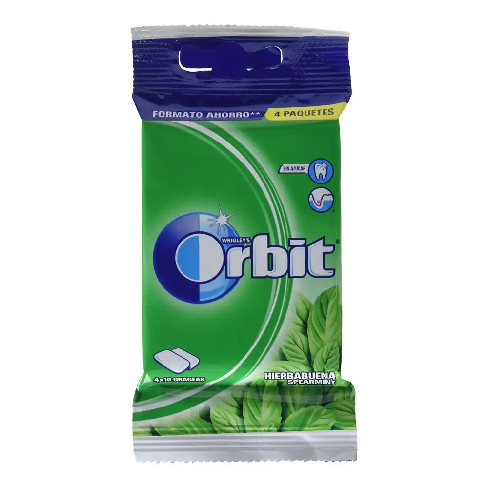 Chewing gum orbit verveine 4 x 14 g _6361. Bienvenue chez DIAYTAR SENEGAL - Où le Shopping Devient un Voyage. Explorez notre plateforme pour dénicher des produits uniques, racontant l'histoire et l'âme du Sénégal.