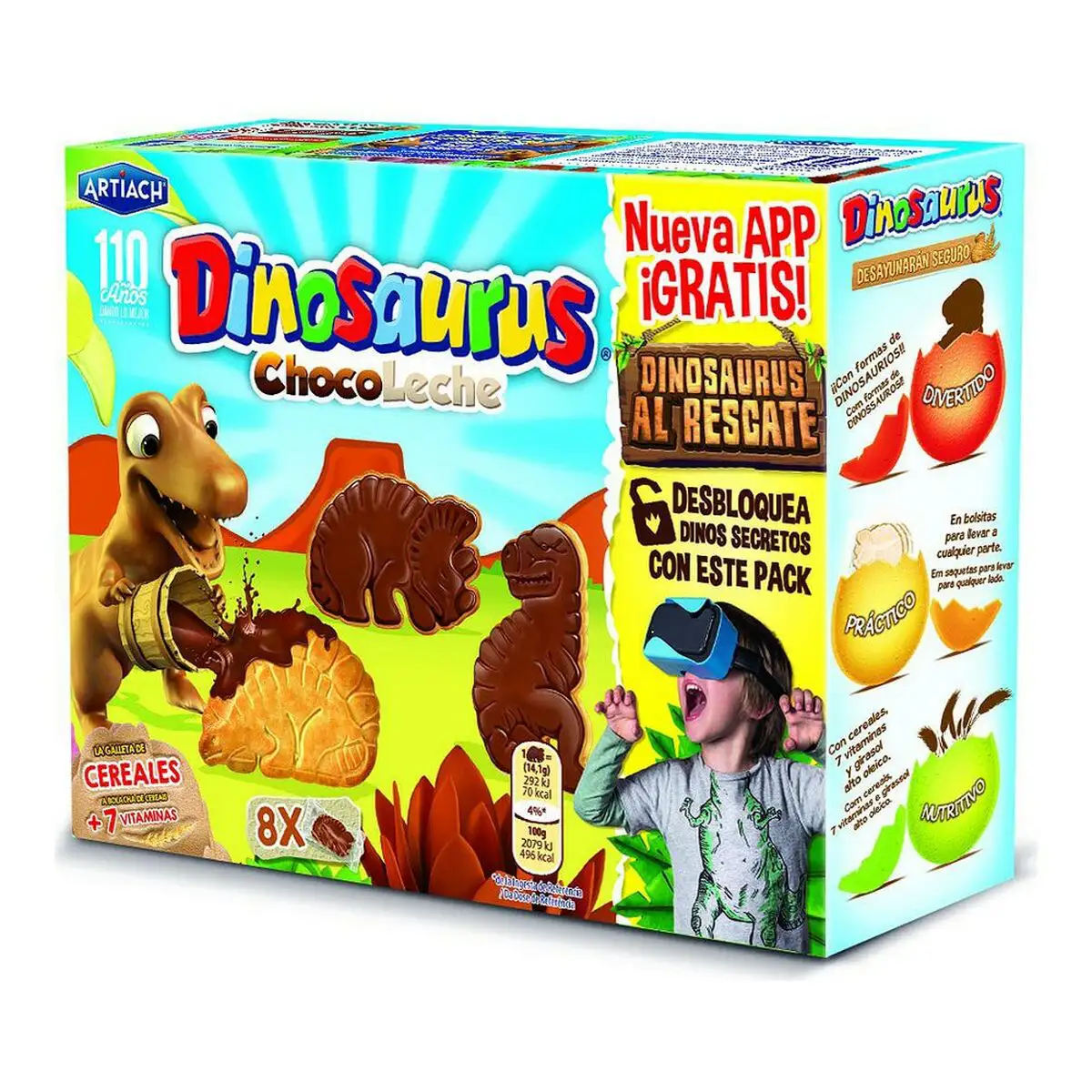 Chocolate biscuits artiach dinosaurus 340 g _2319. DIAYTAR SENEGAL - Où Chaque Produit a son Histoire. Découvrez notre gamme de produits, chacun portant en lui le récit de l'artisanat et de la passion, pour vous offrir une expérience de shopping authentique.