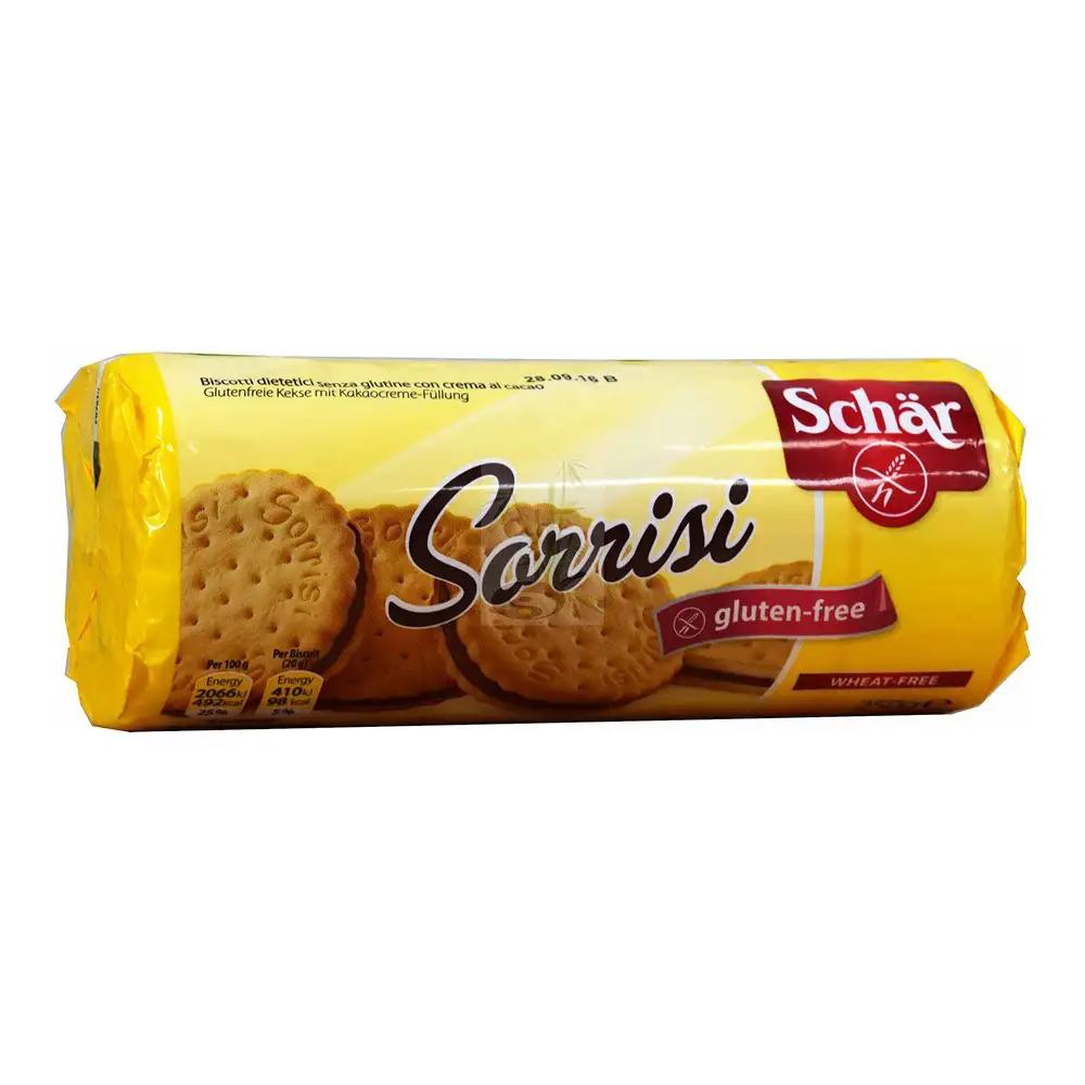 Chocolate biscuits schar maxi sorrisi 250 g _1358. DIAYTAR SENEGAL - Votre Paradis Shopping au Cœur du Sénégal. Explorez notre boutique en ligne et découvrez des produits conçus pour enchanter chaque aspect de votre vie.